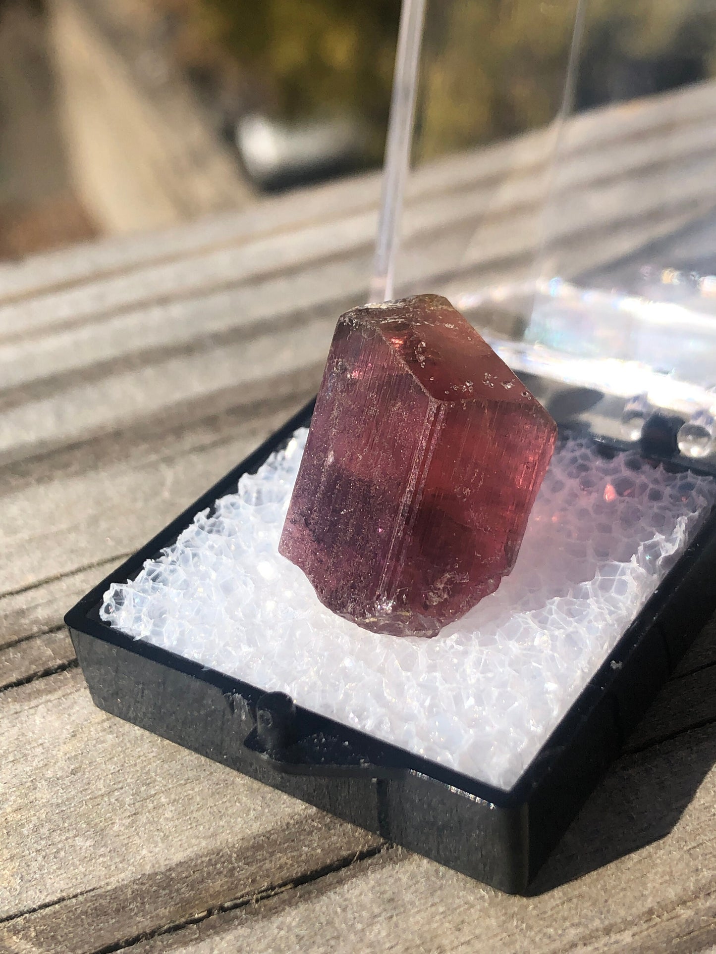 Rubellite Tourmaline Crystal from Brazil