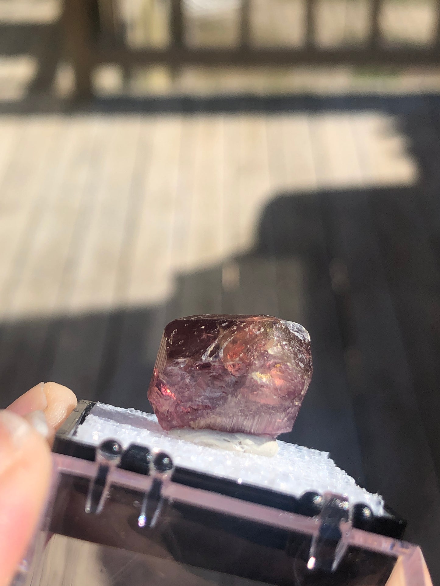 Rubellite Tourmaline Crystal from Brazil