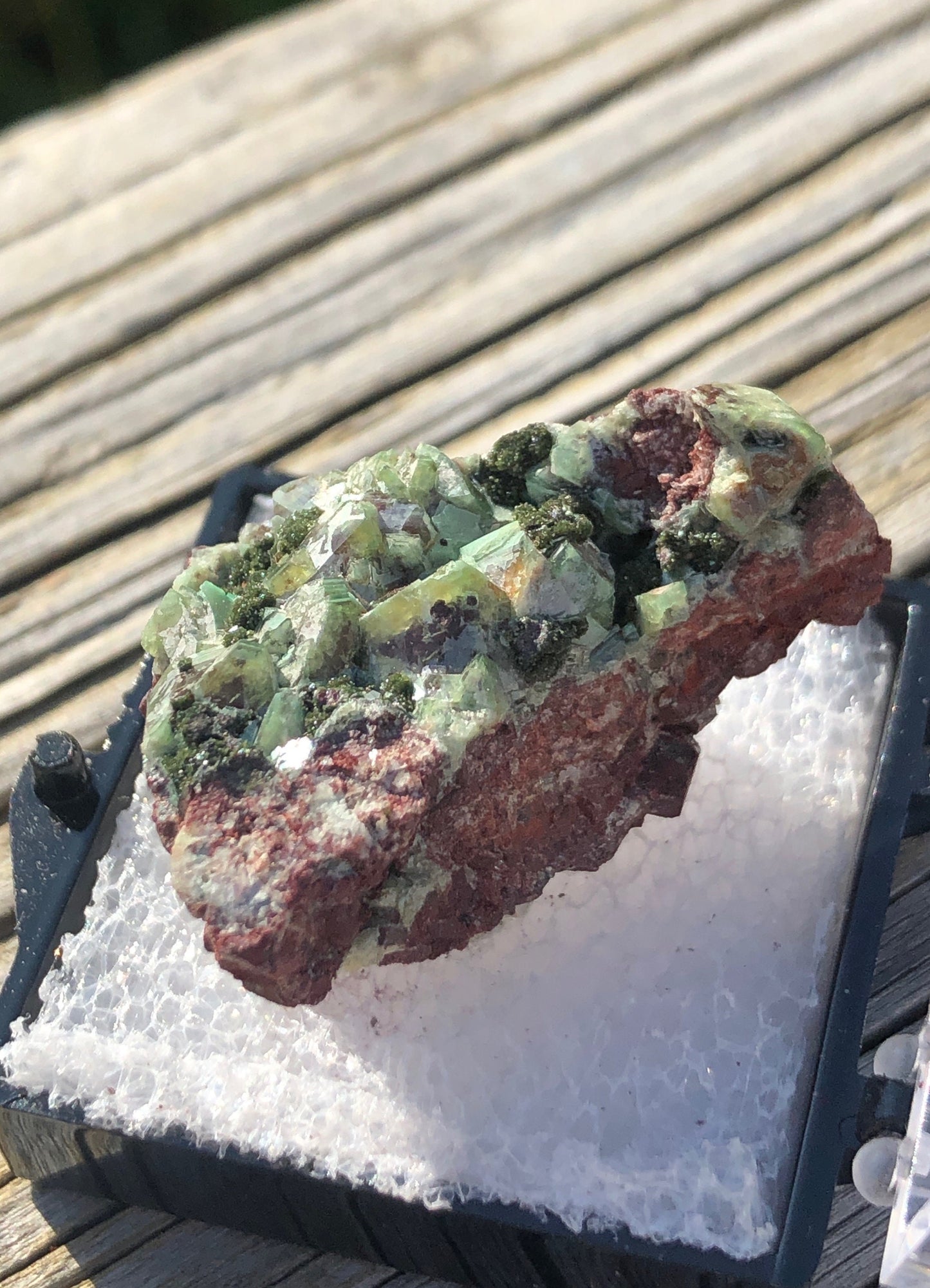 Zincolivenite from Tsumeb Namibia