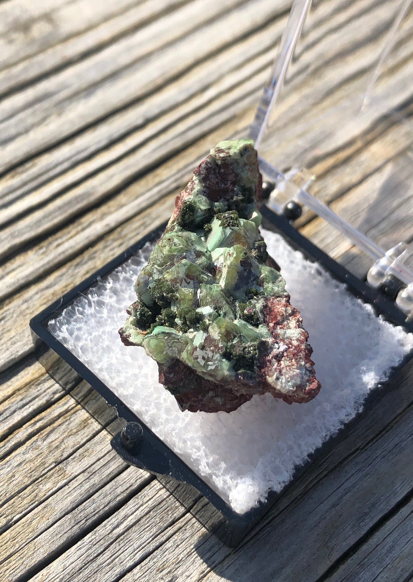 Zincolivenite from Tsumeb Namibia