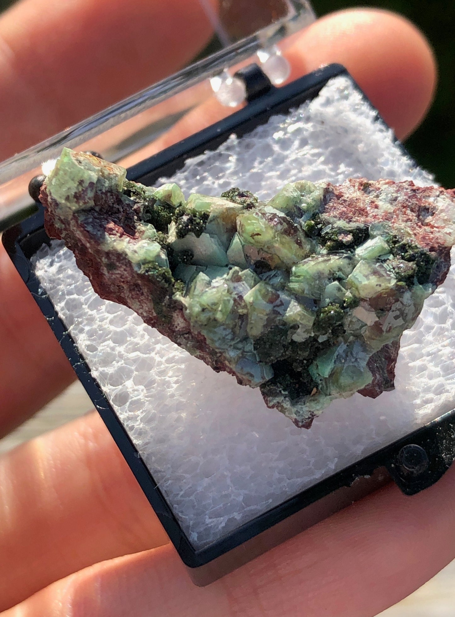 Zincolivenite from Tsumeb Namibia