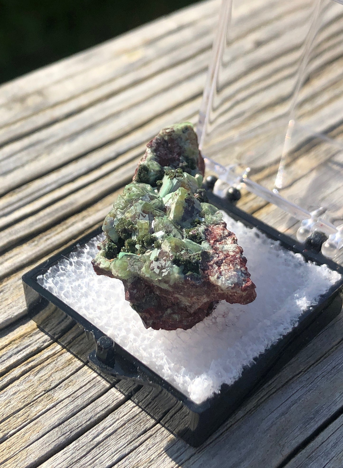 Zincolivenite from Tsumeb Namibia