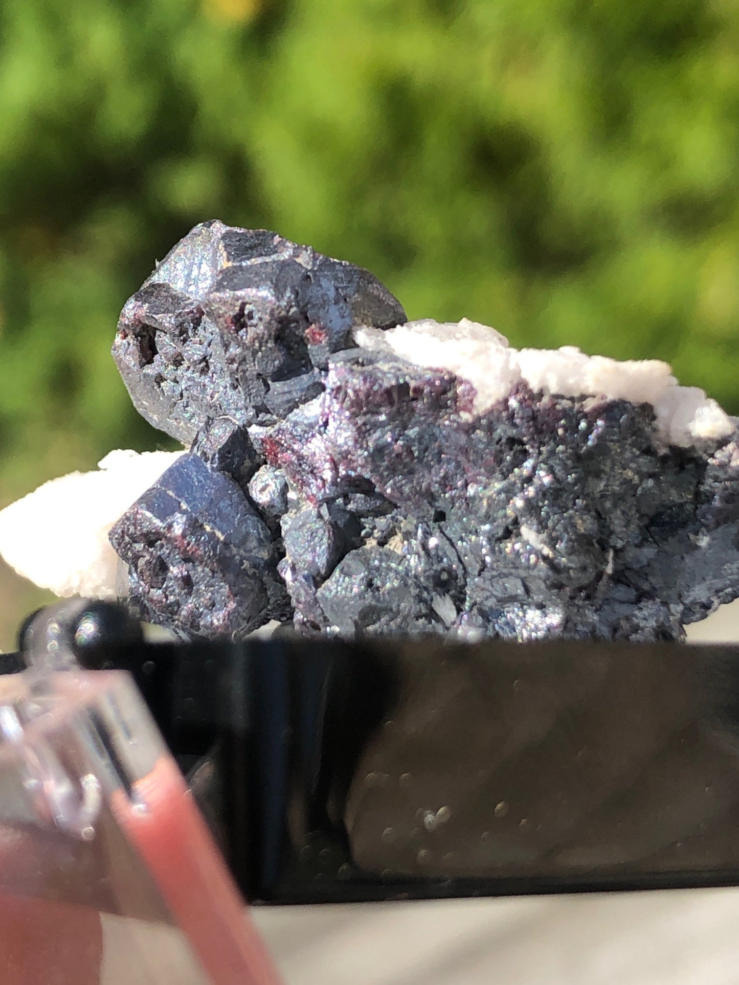 Proustite Crystals on Matrix from Peru