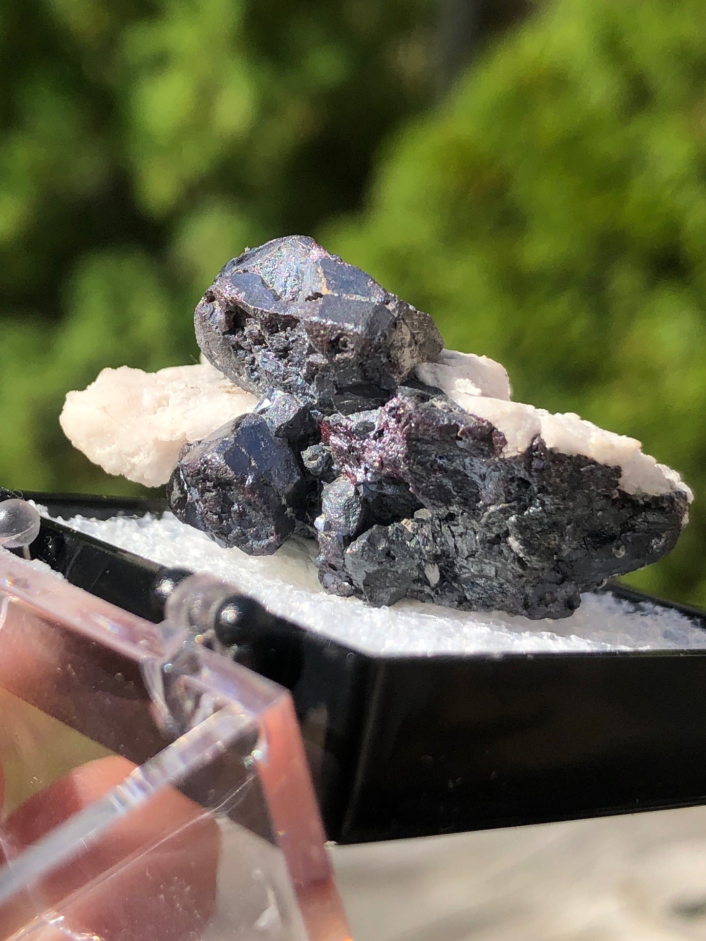 Proustite Crystals on Matrix from Peru