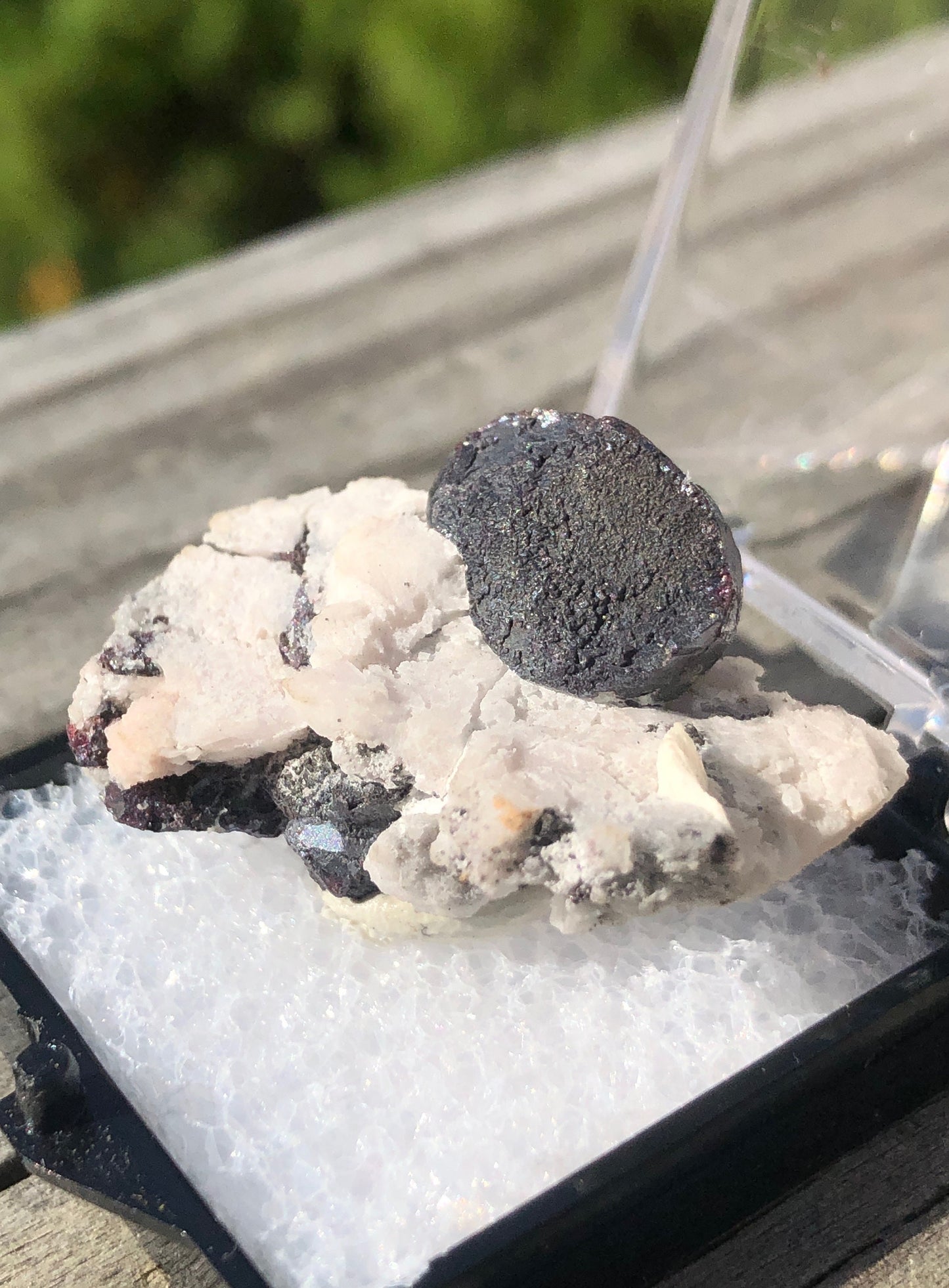 Proustite Crystals on Matrix from Peru