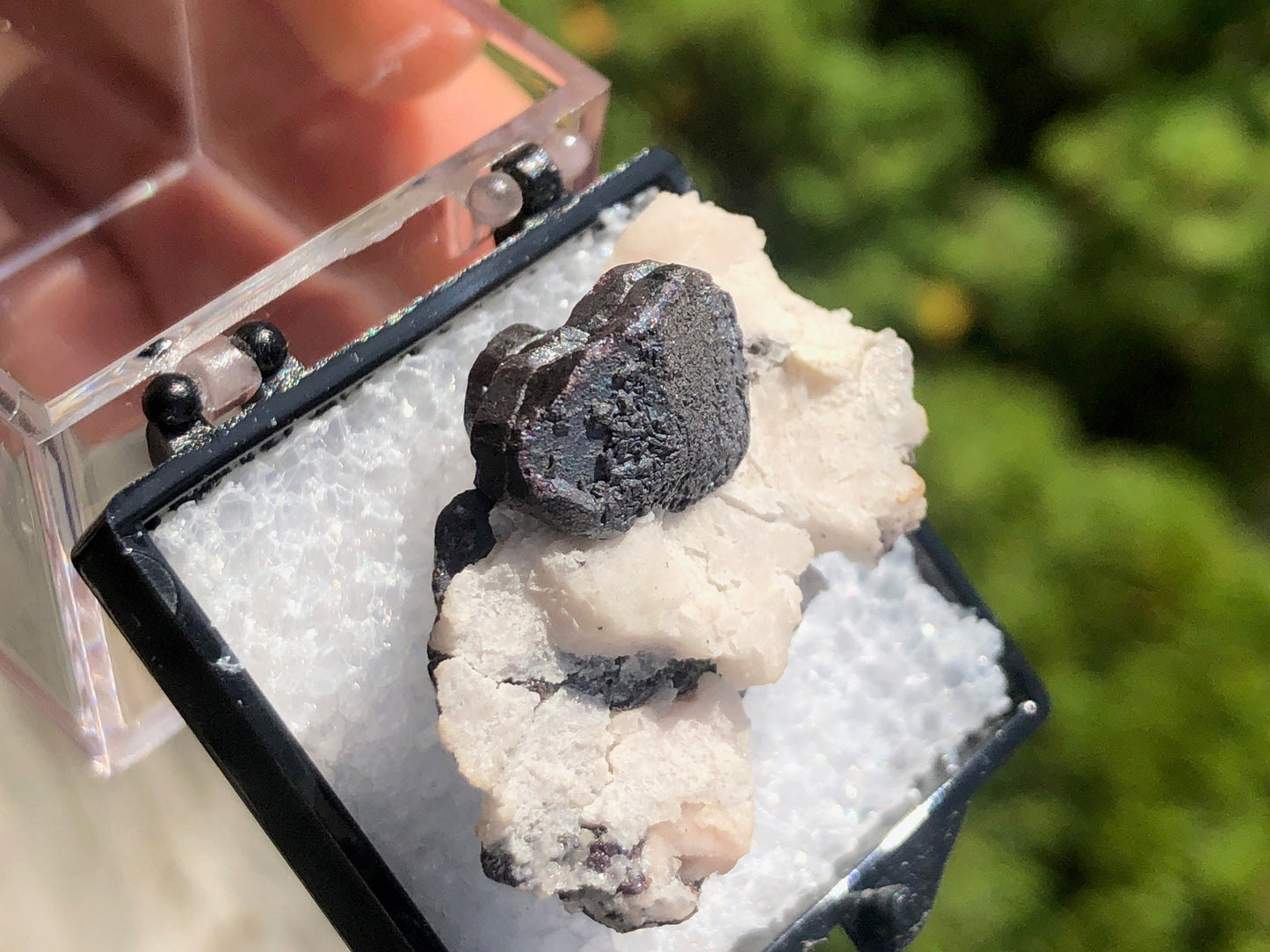 Proustite Crystals on Matrix from Peru