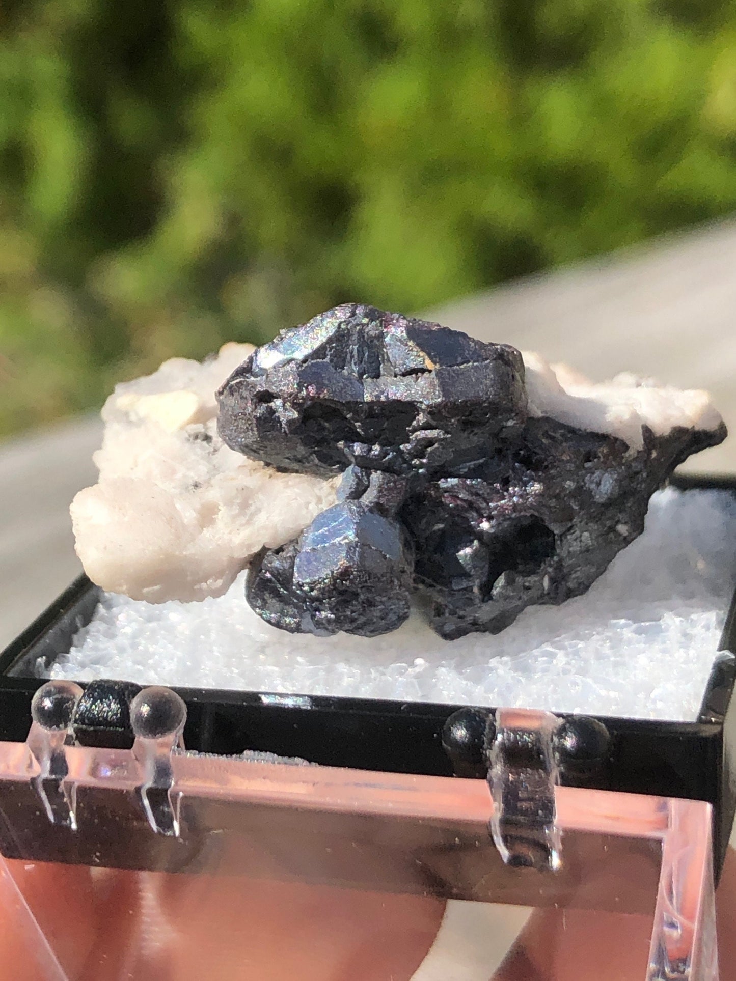 Proustite Crystals on Matrix from Peru
