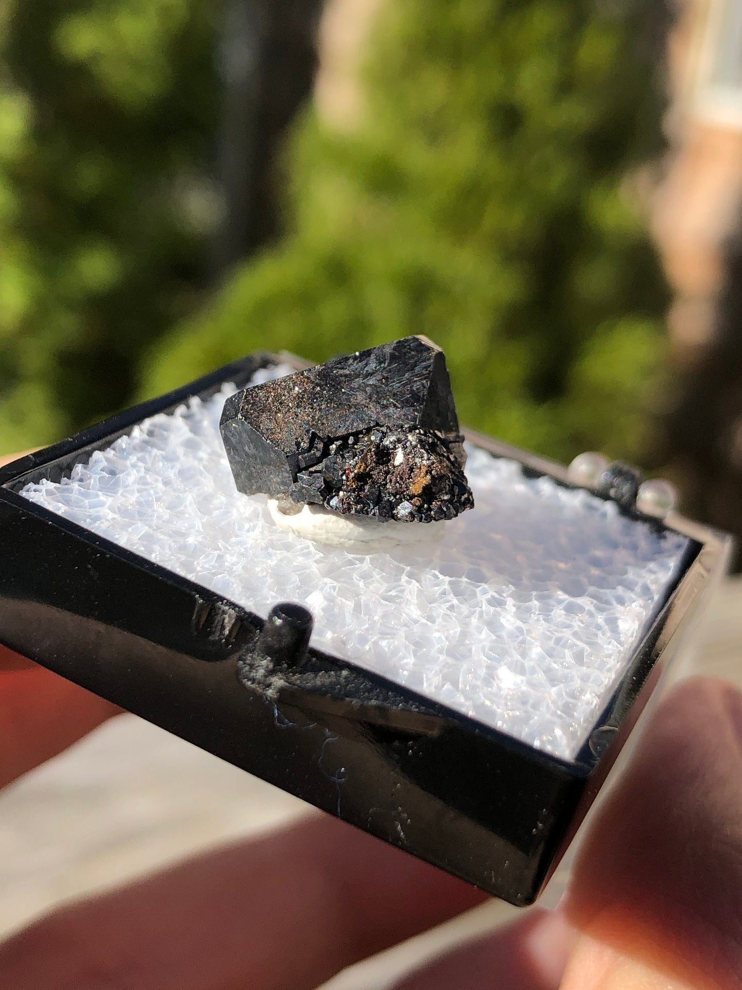 Rare Cafarsite Crystal from Type Locality in Switzerland