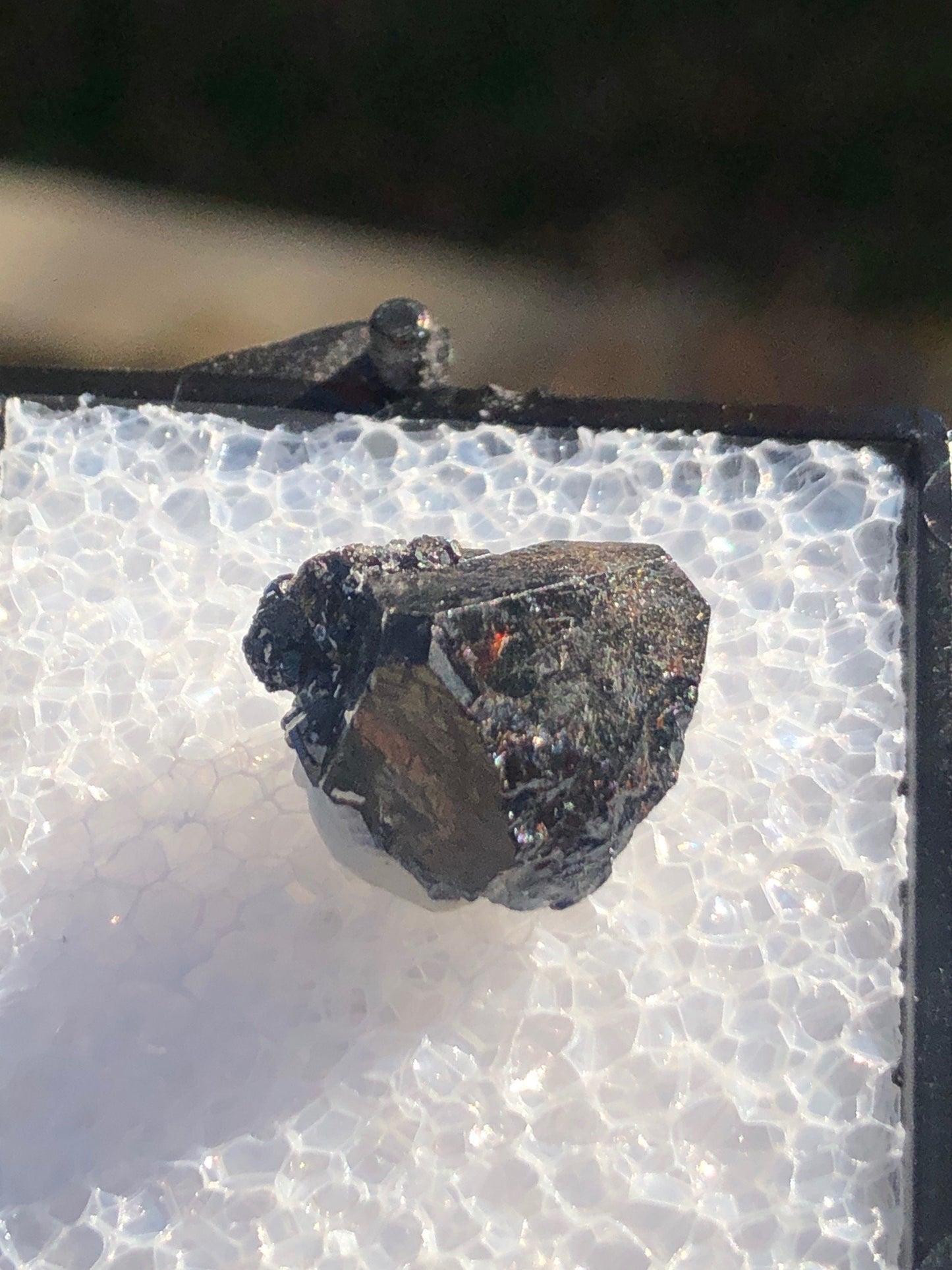 Rare Cafarsite Crystal from Type Locality in Switzerland