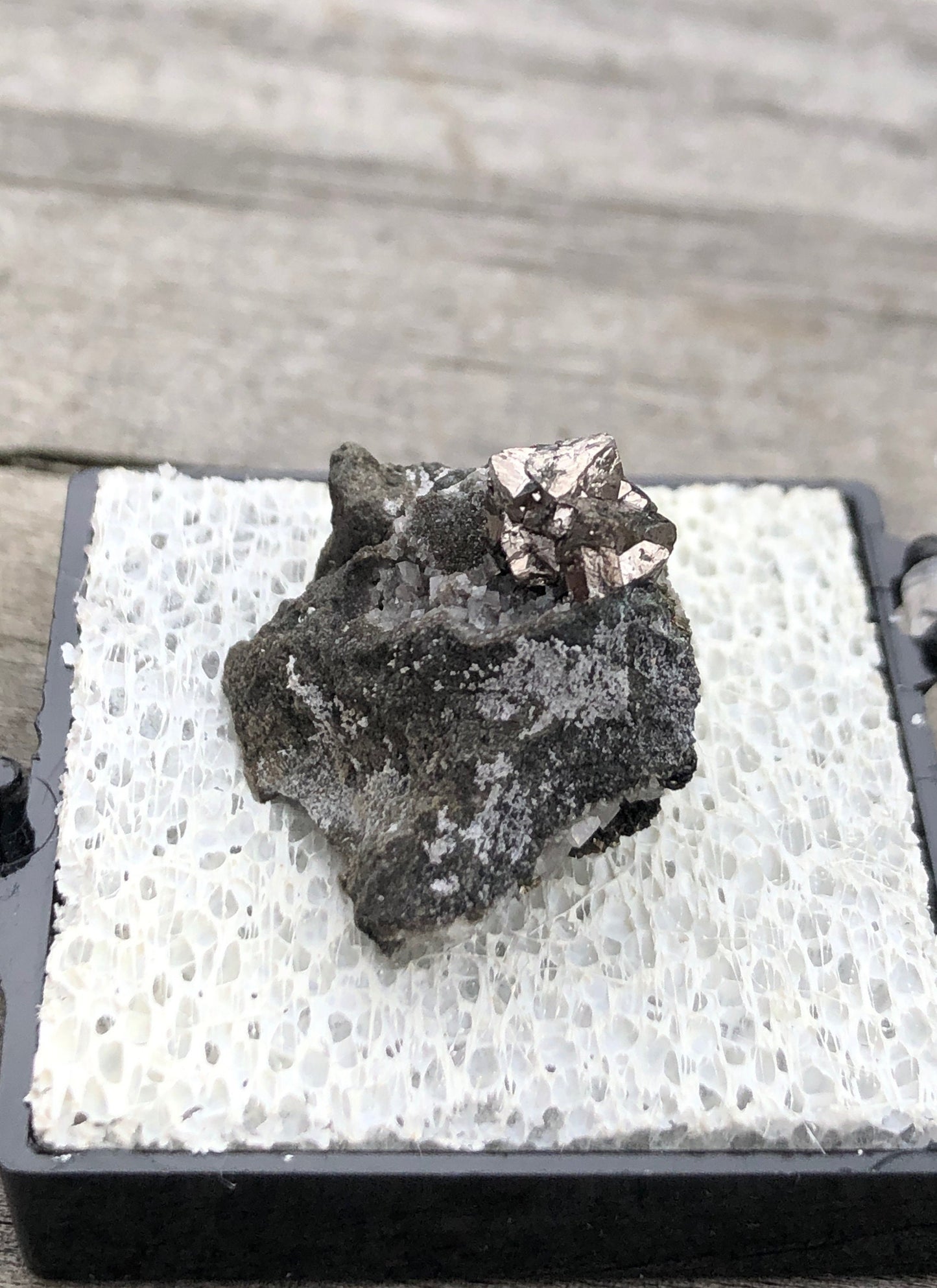 Old Collection Siegenite Cluster on Matrix from Buick Mine Missouri USA