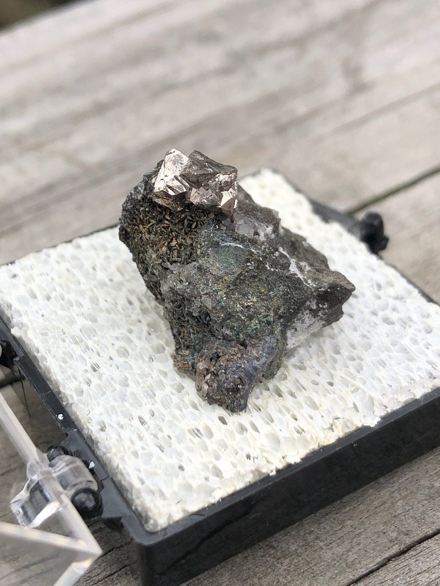 Old Collection Siegenite Cluster on Matrix from Buick Mine Missouri USA