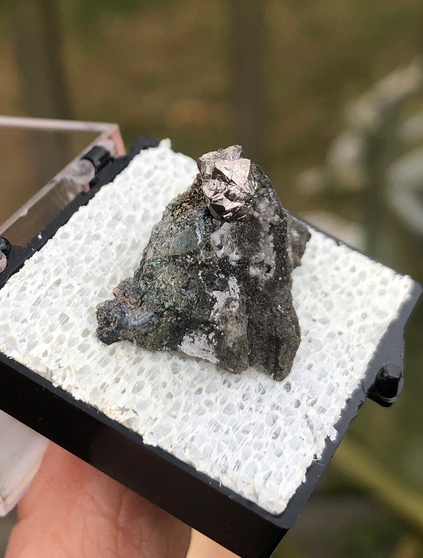 Old Collection Siegenite Cluster on Matrix from Buick Mine Missouri USA
