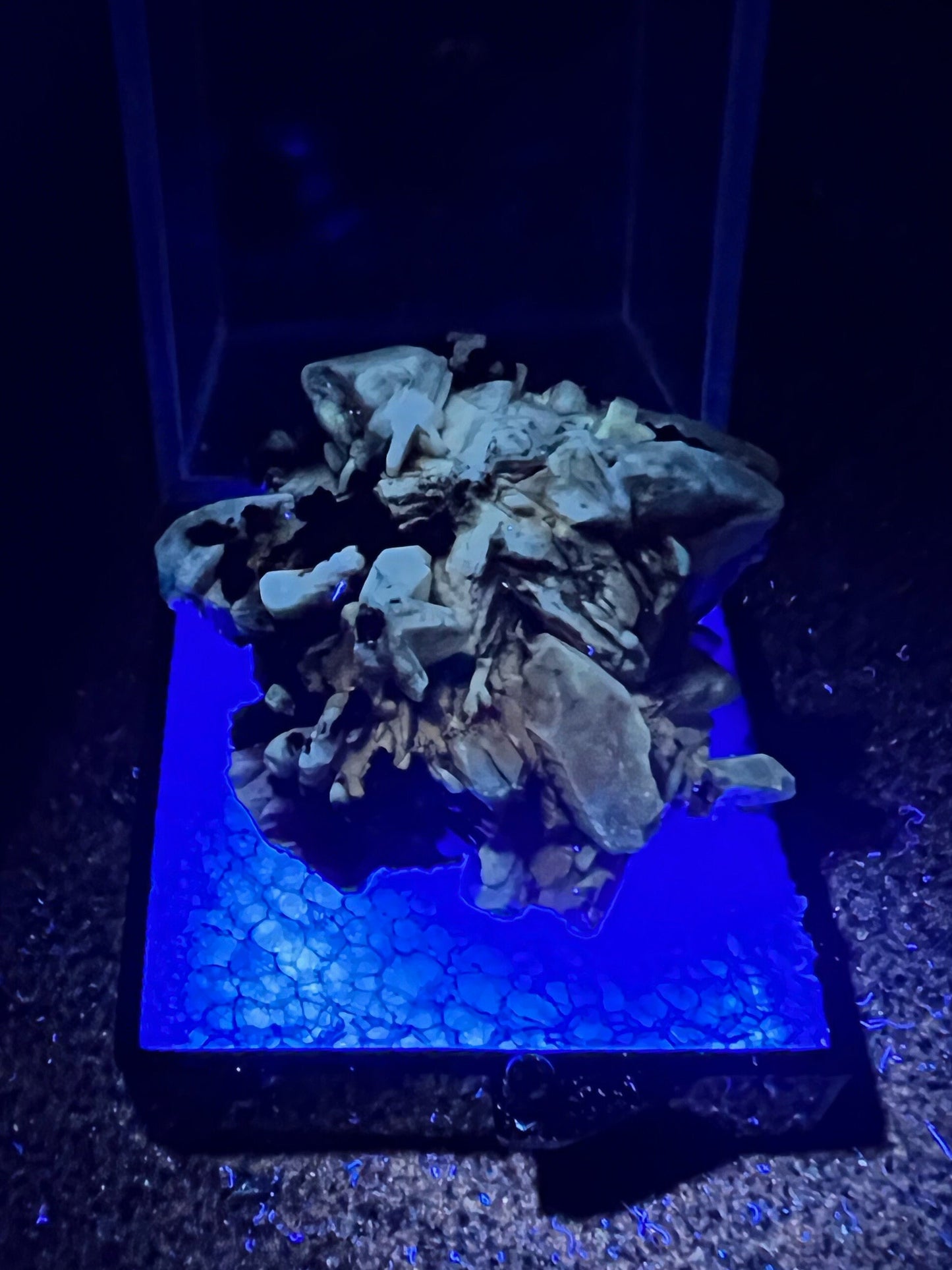 Reticulated Cerussite with Tennantite from Tsumeb Mine Namibia