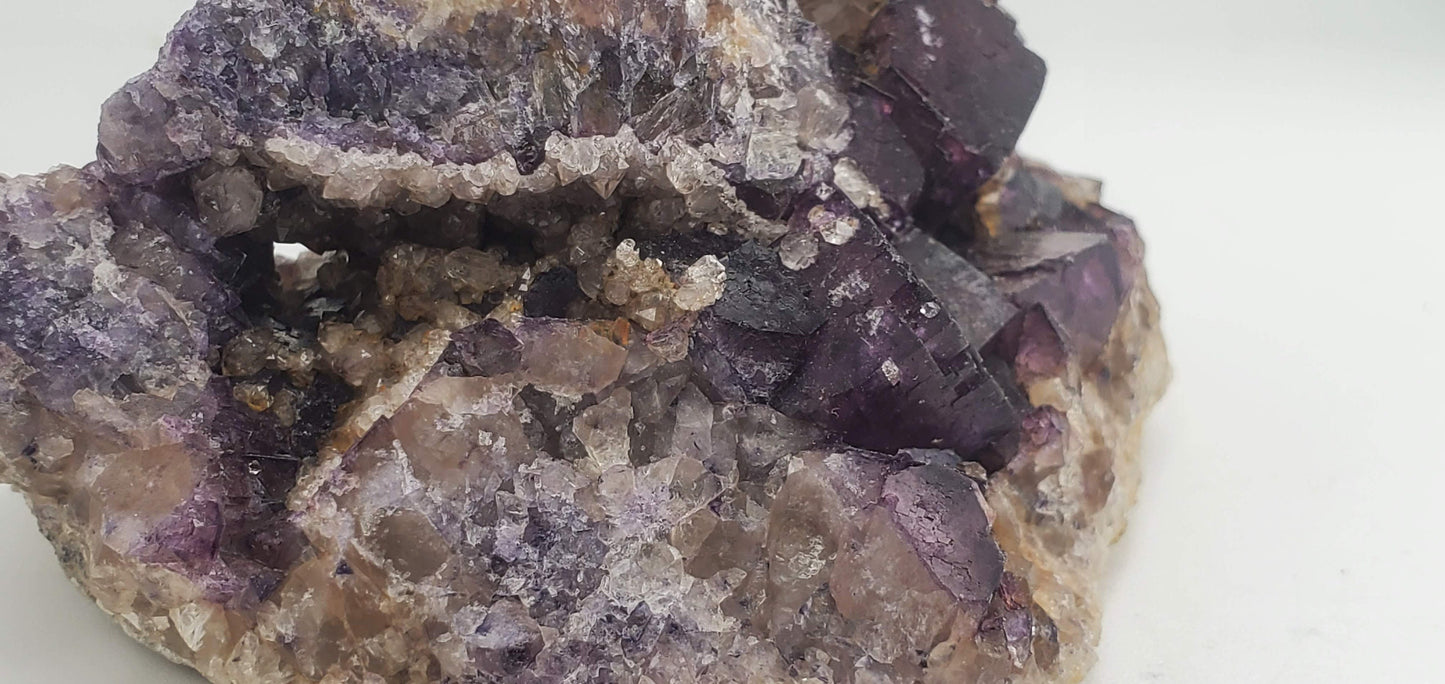 Fluorite on Matrix from Rossport Canada