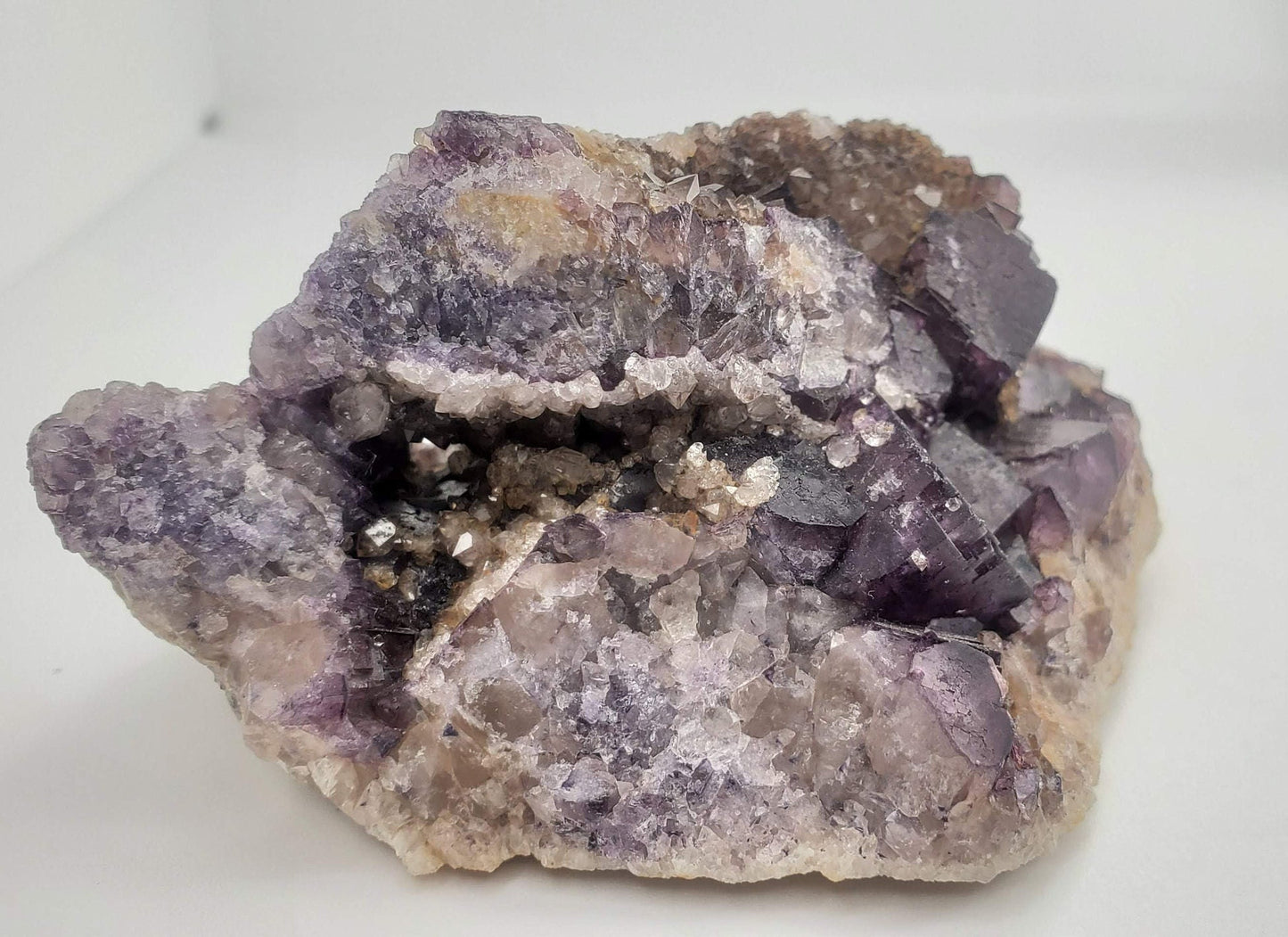 Fluorite on Matrix from Rossport Canada