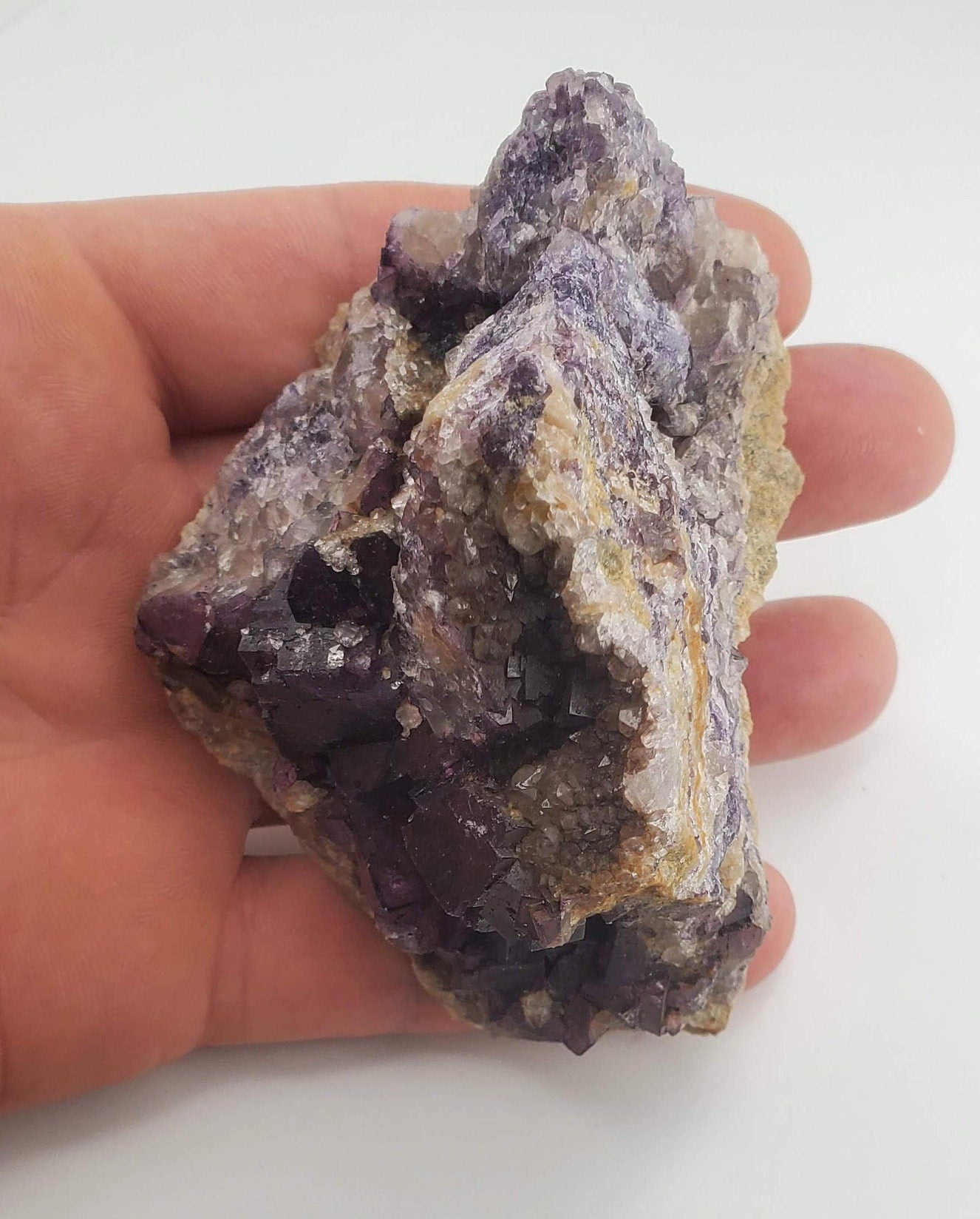 Fluorite on Matrix from Rossport Canada