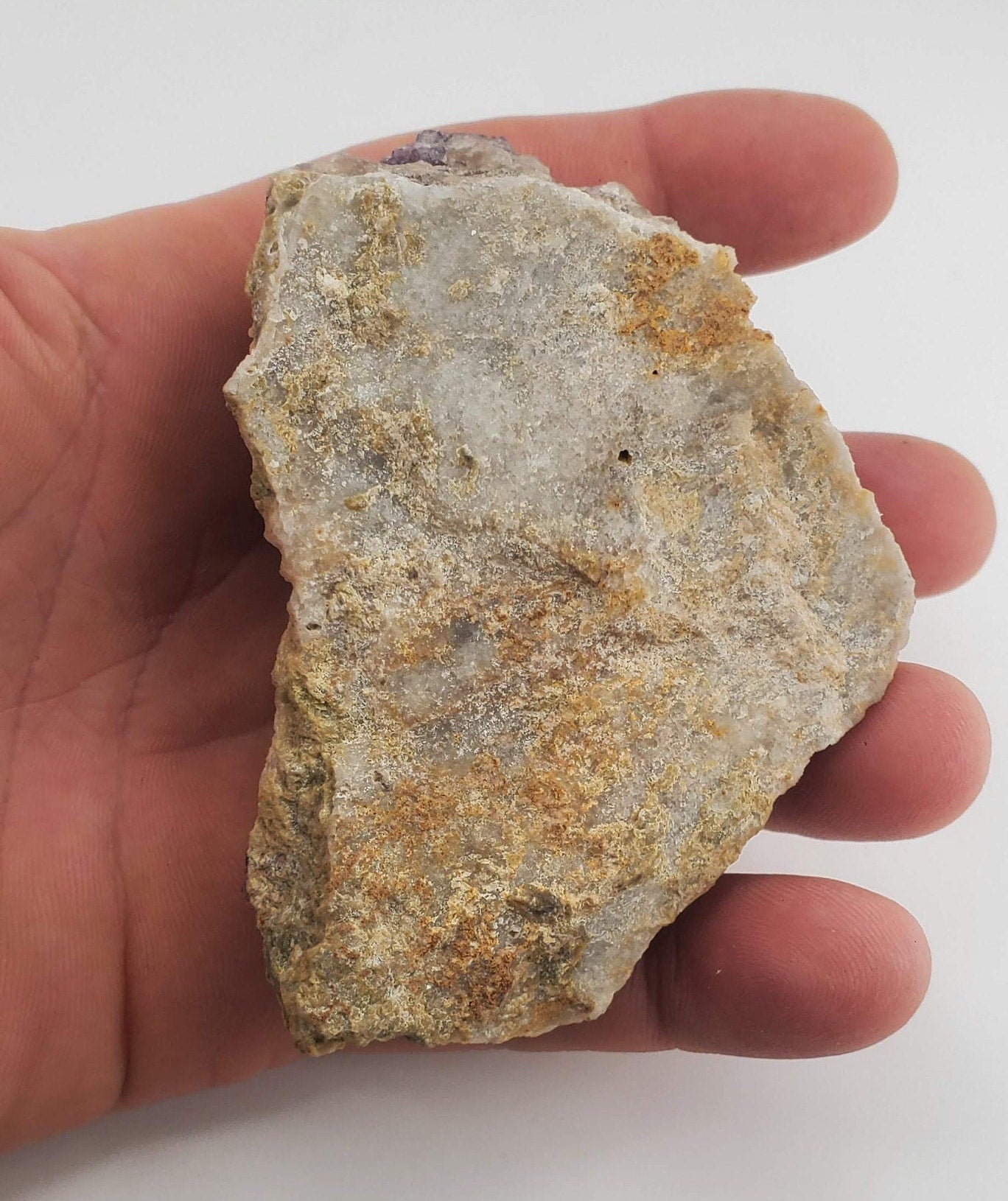 Fluorite on Matrix from Rossport Canada