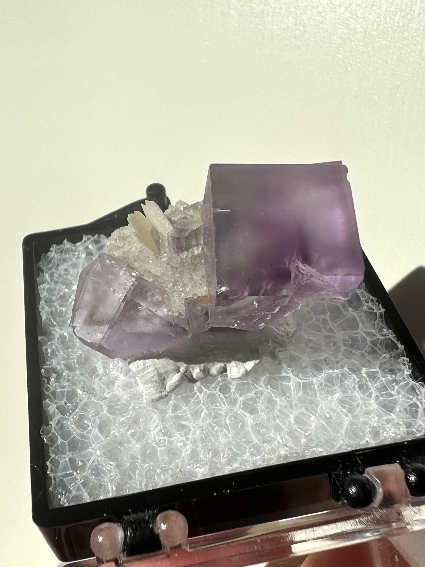 Purple Phantom Fluorite Cluster from Spain