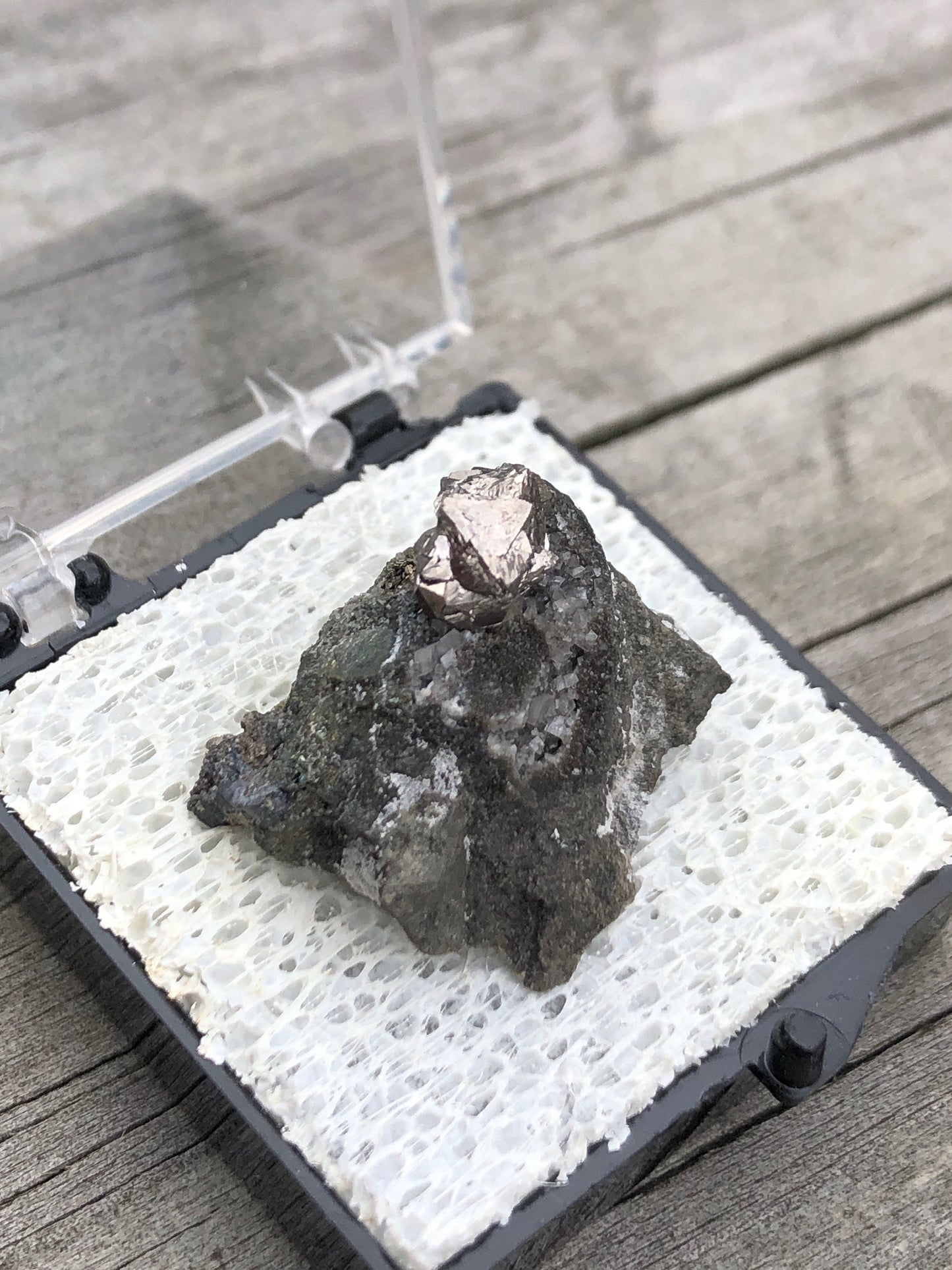 Old Collection Siegenite Cluster on Matrix from Buick Mine Missouri USA
