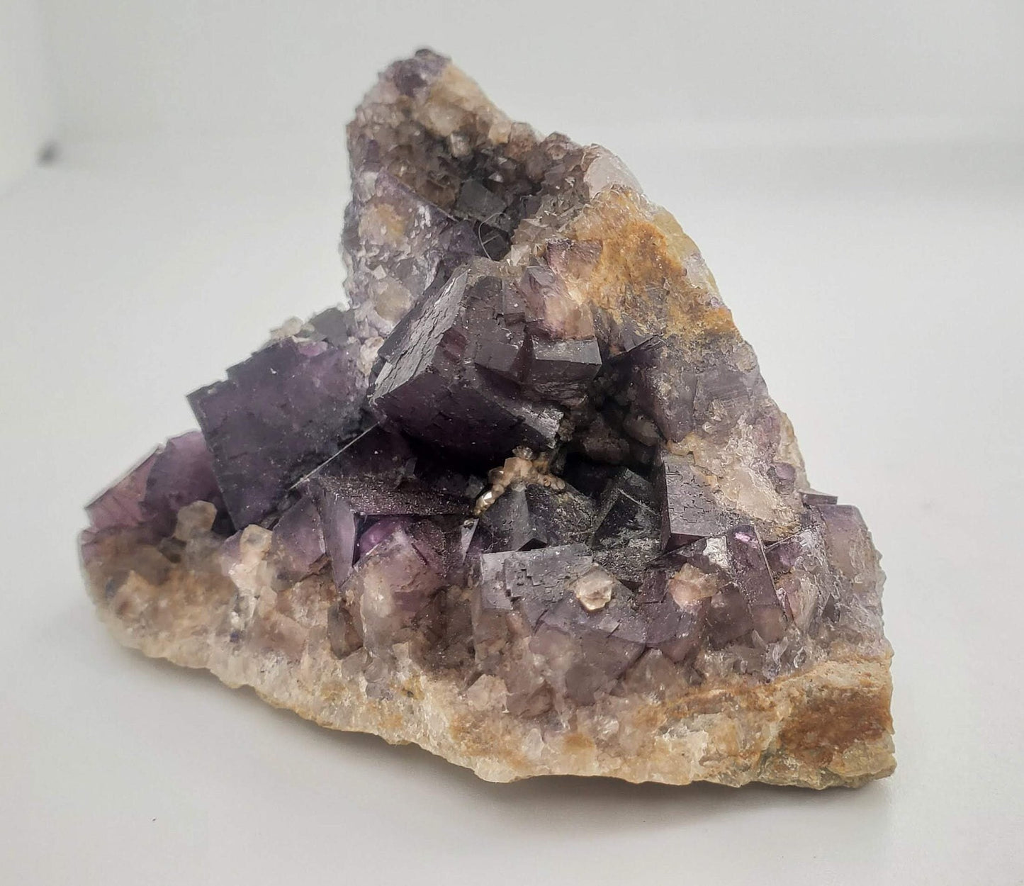 Fluorite on Matrix from Rossport Canada