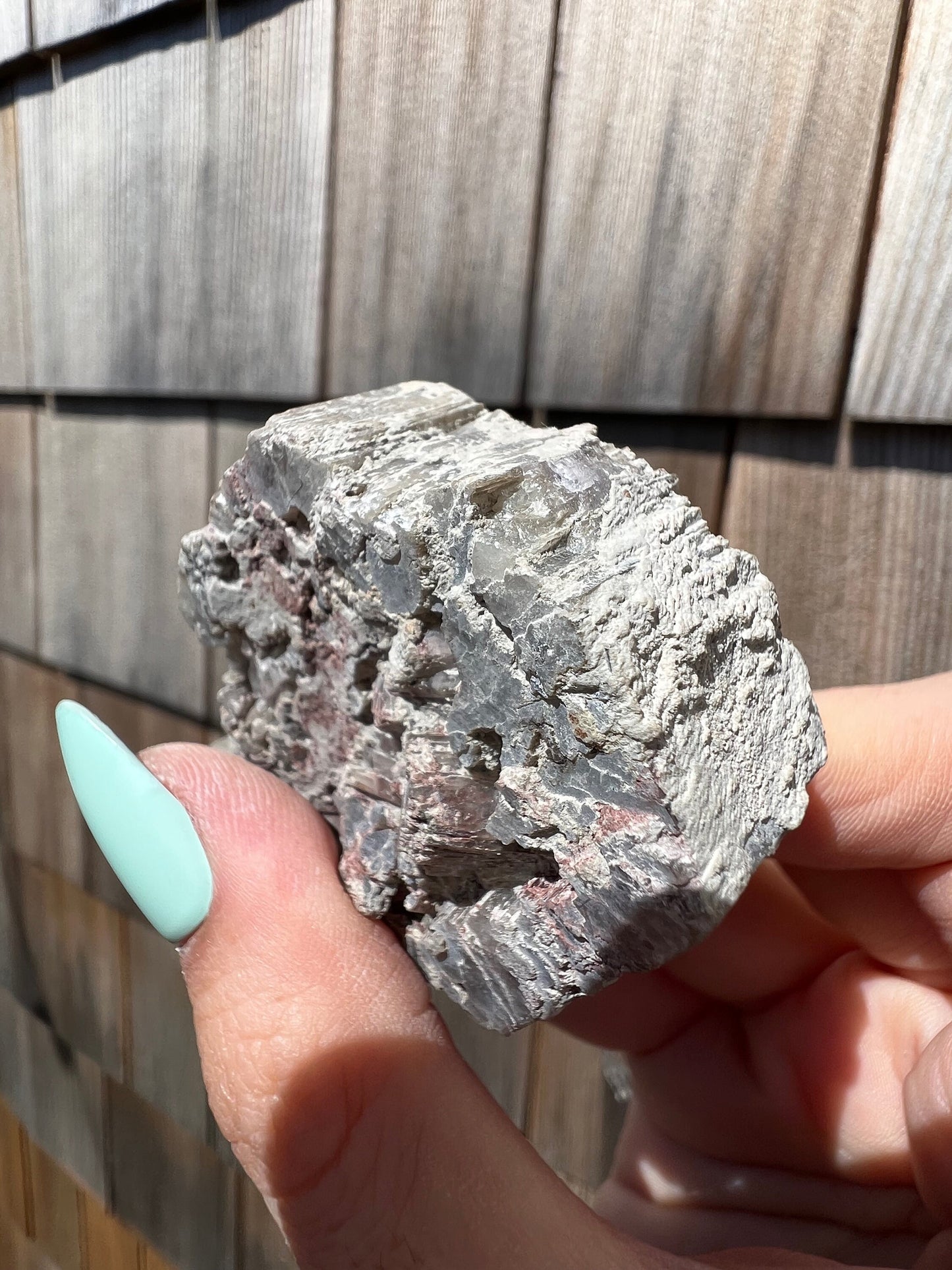 Large Purple Aragonite Crystal from Spain