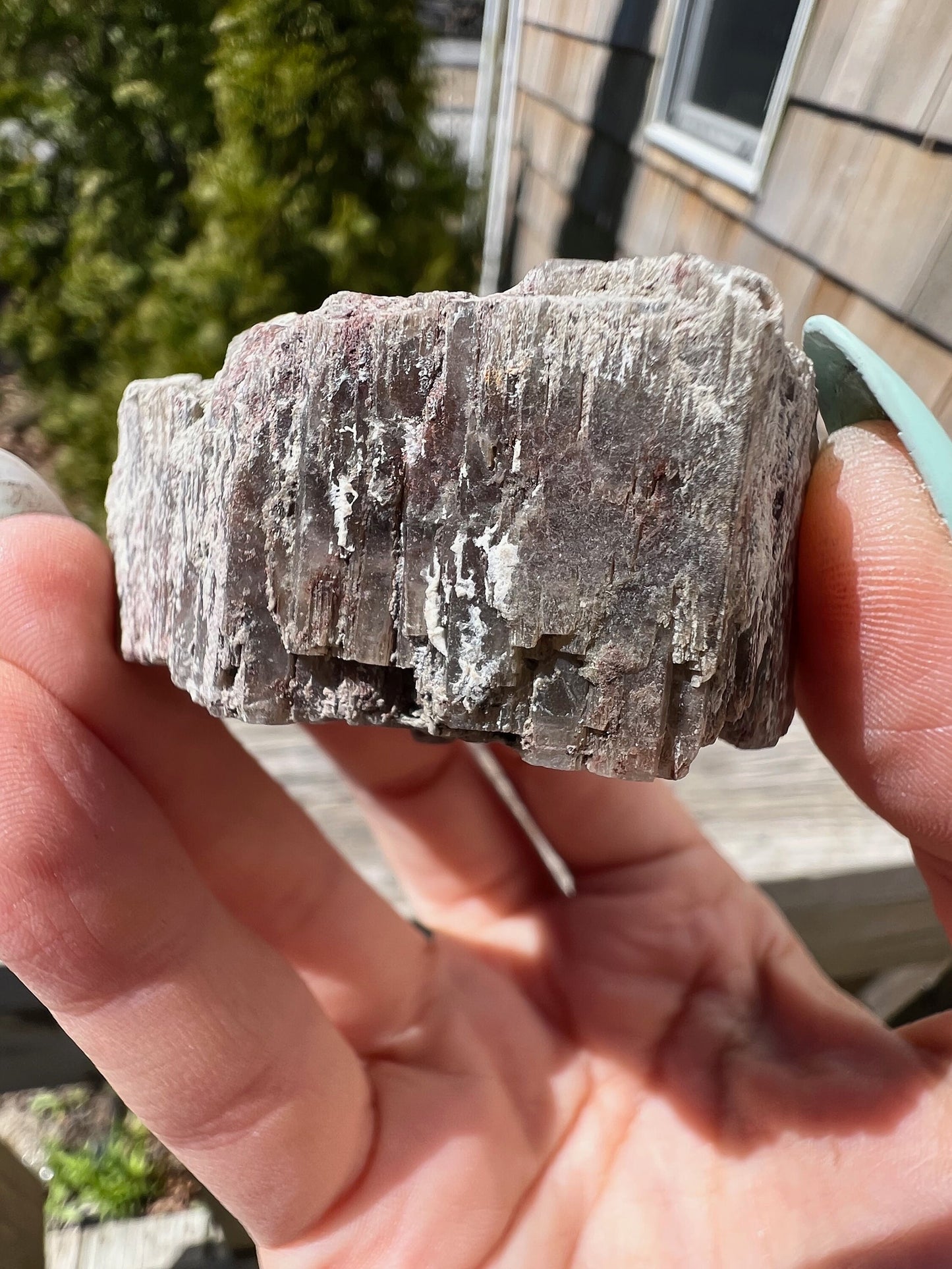 Large Purple Aragonite Crystal from Spain