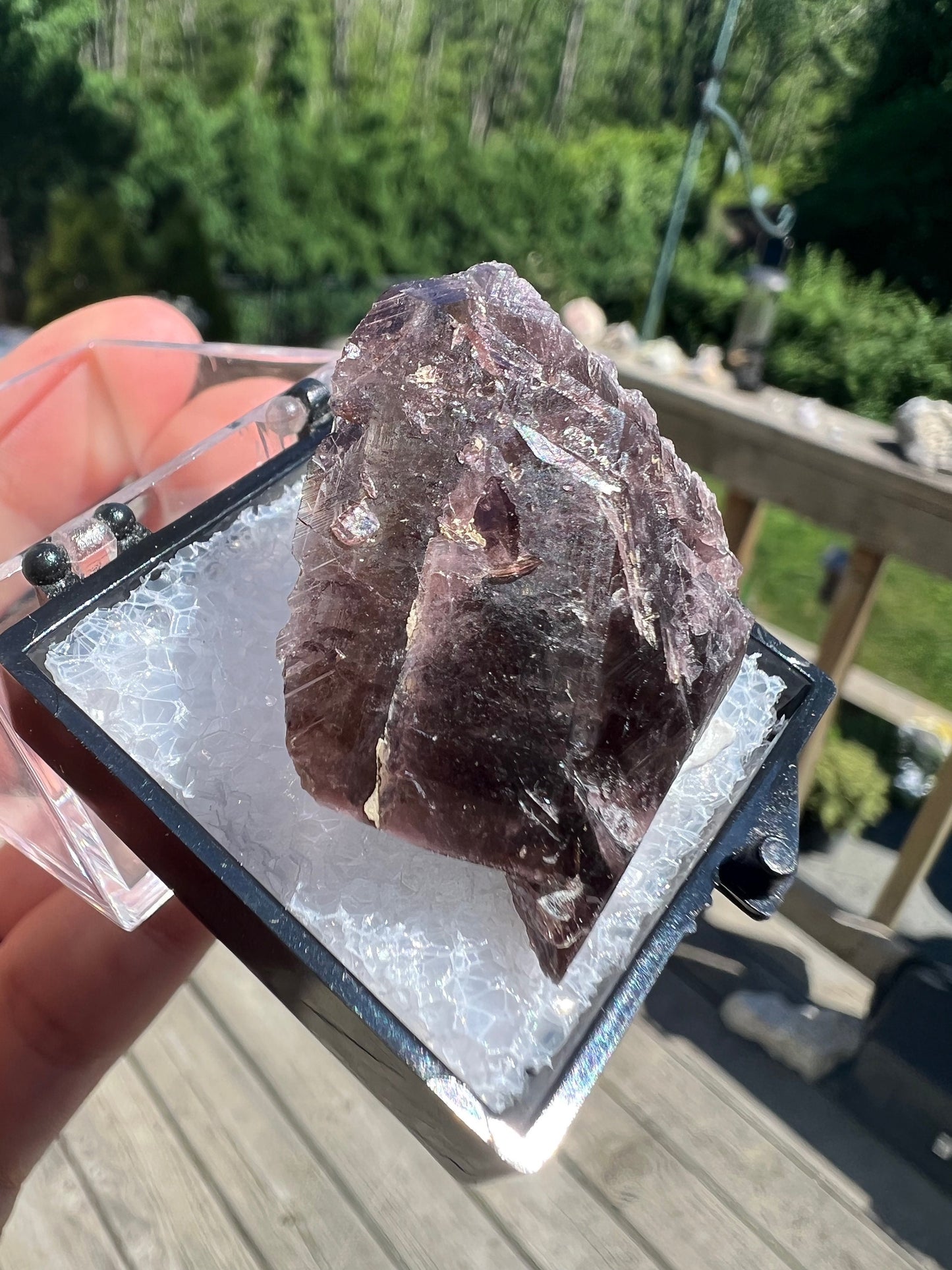 Ferro-Axinite Crystal from California, USA