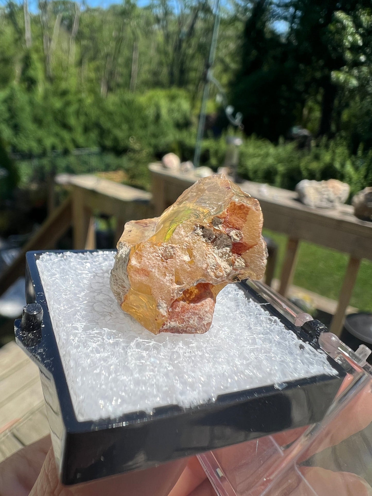 Fiery Rough Opal from Ethiopia