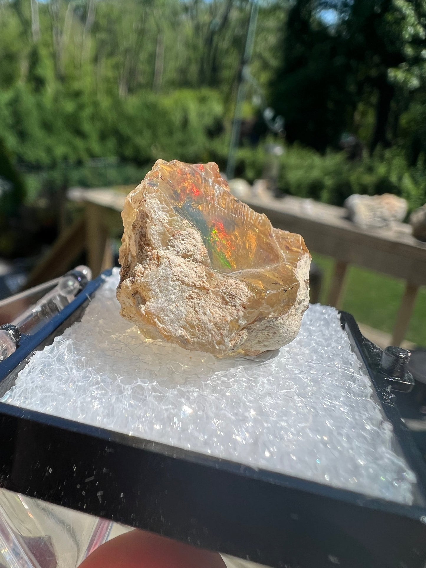 Fiery Rough Opal from Ethiopia
