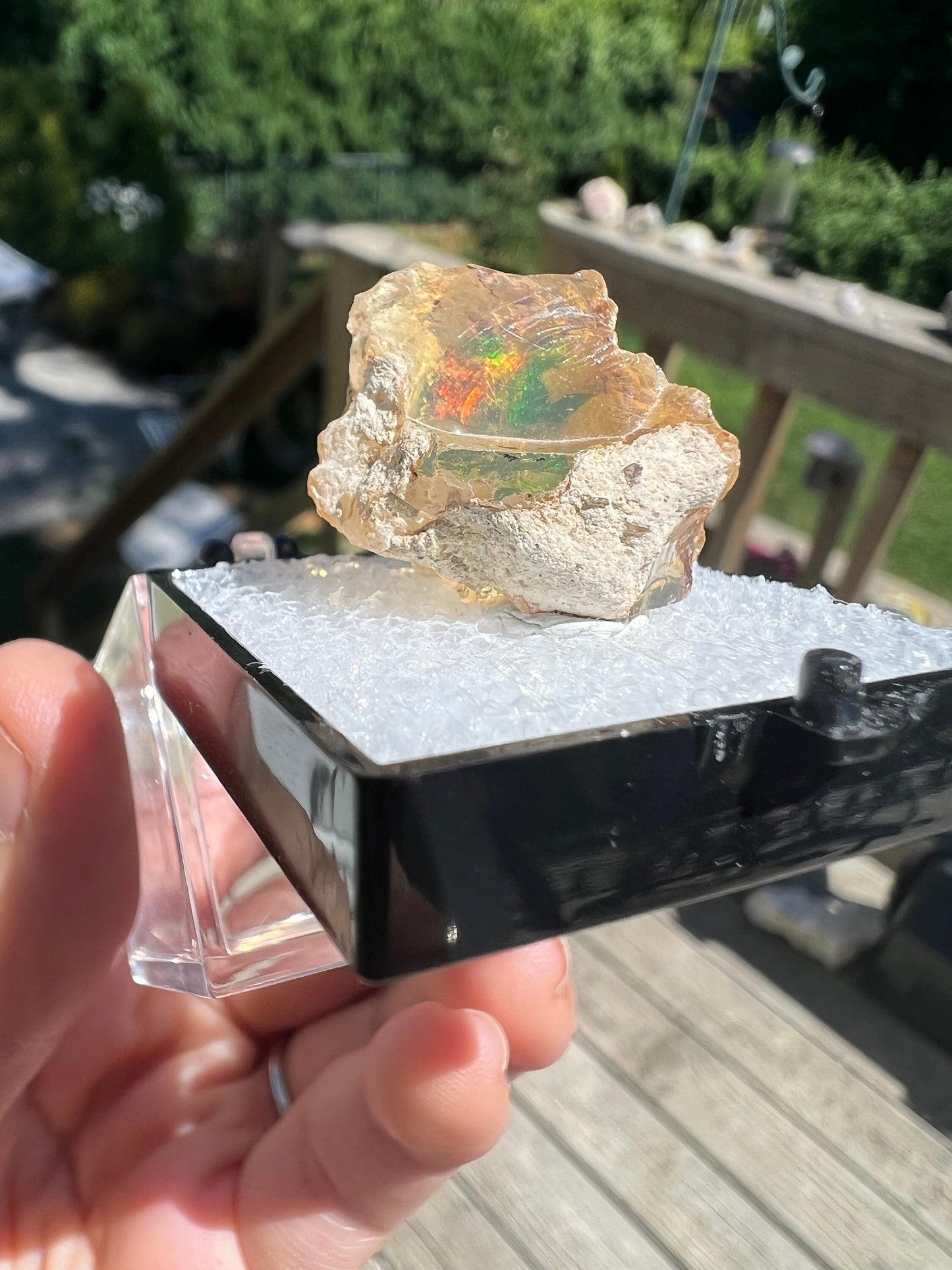 Fiery Rough Opal from Ethiopia