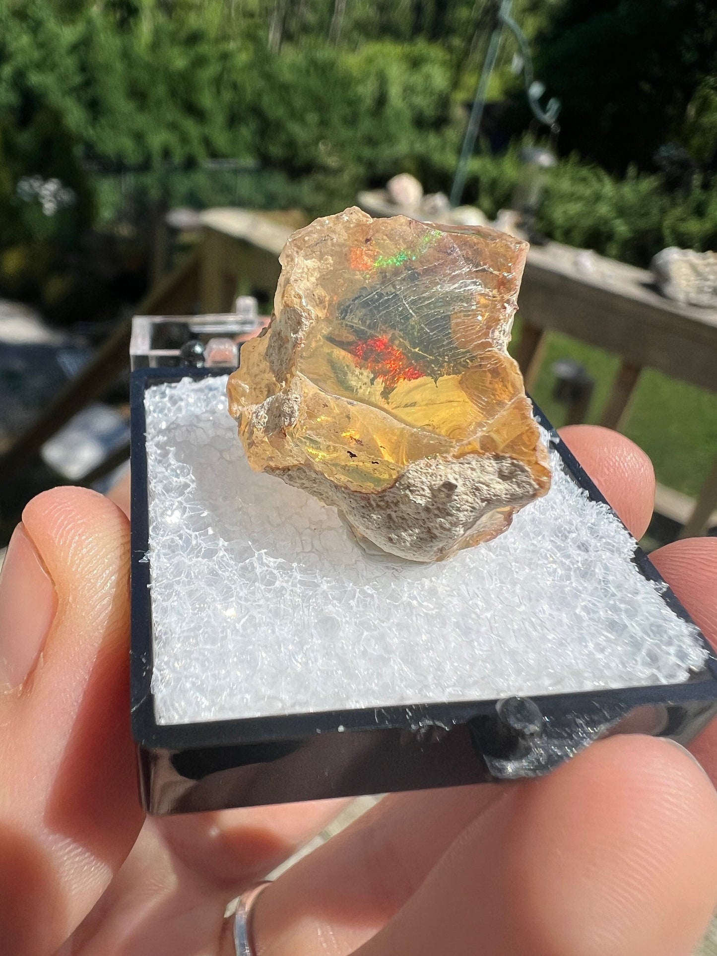 Fiery Rough Opal from Ethiopia