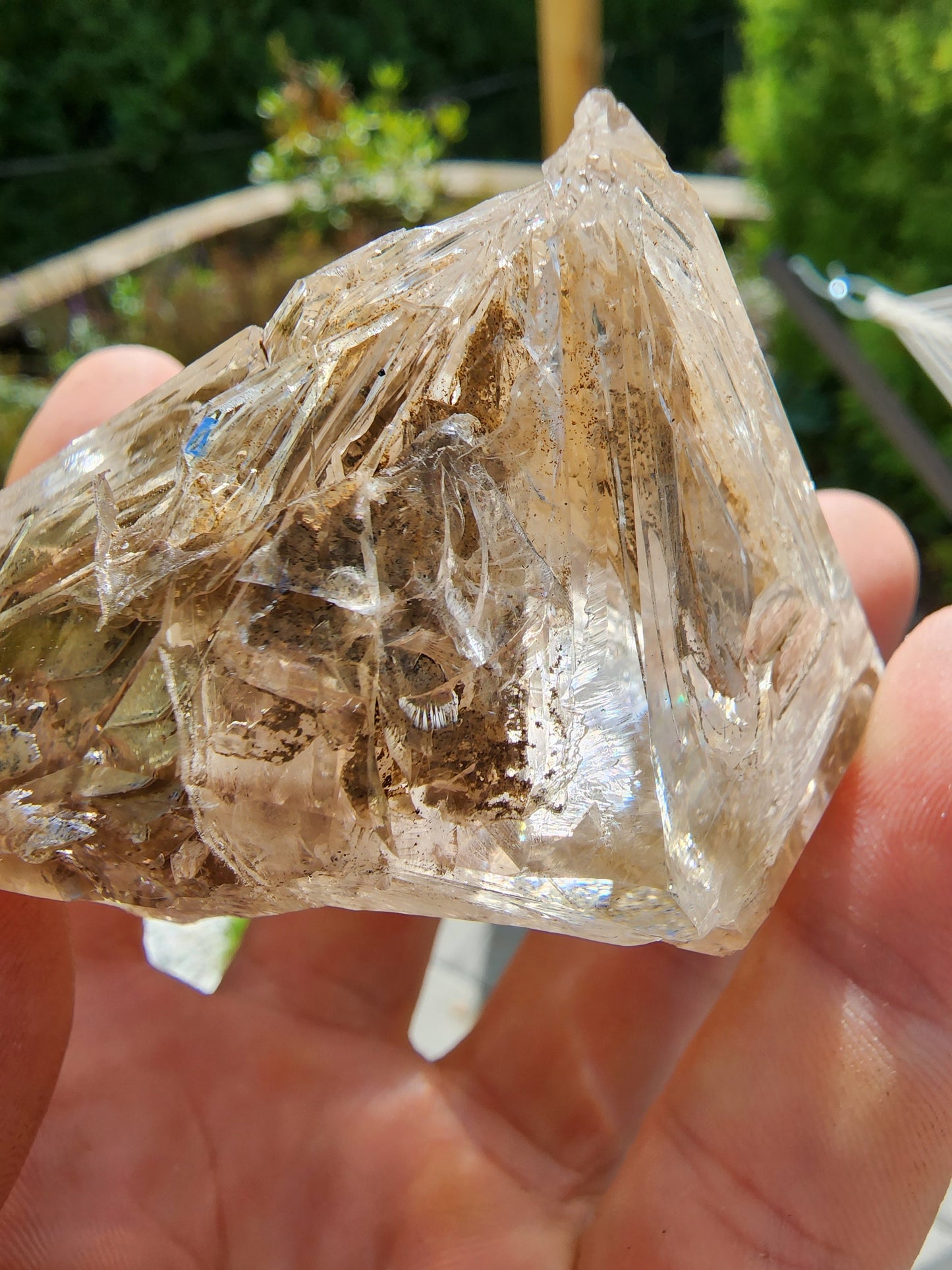 Cabinet Skeletal Herkimer Diamond Quartz Crystal from New York USA