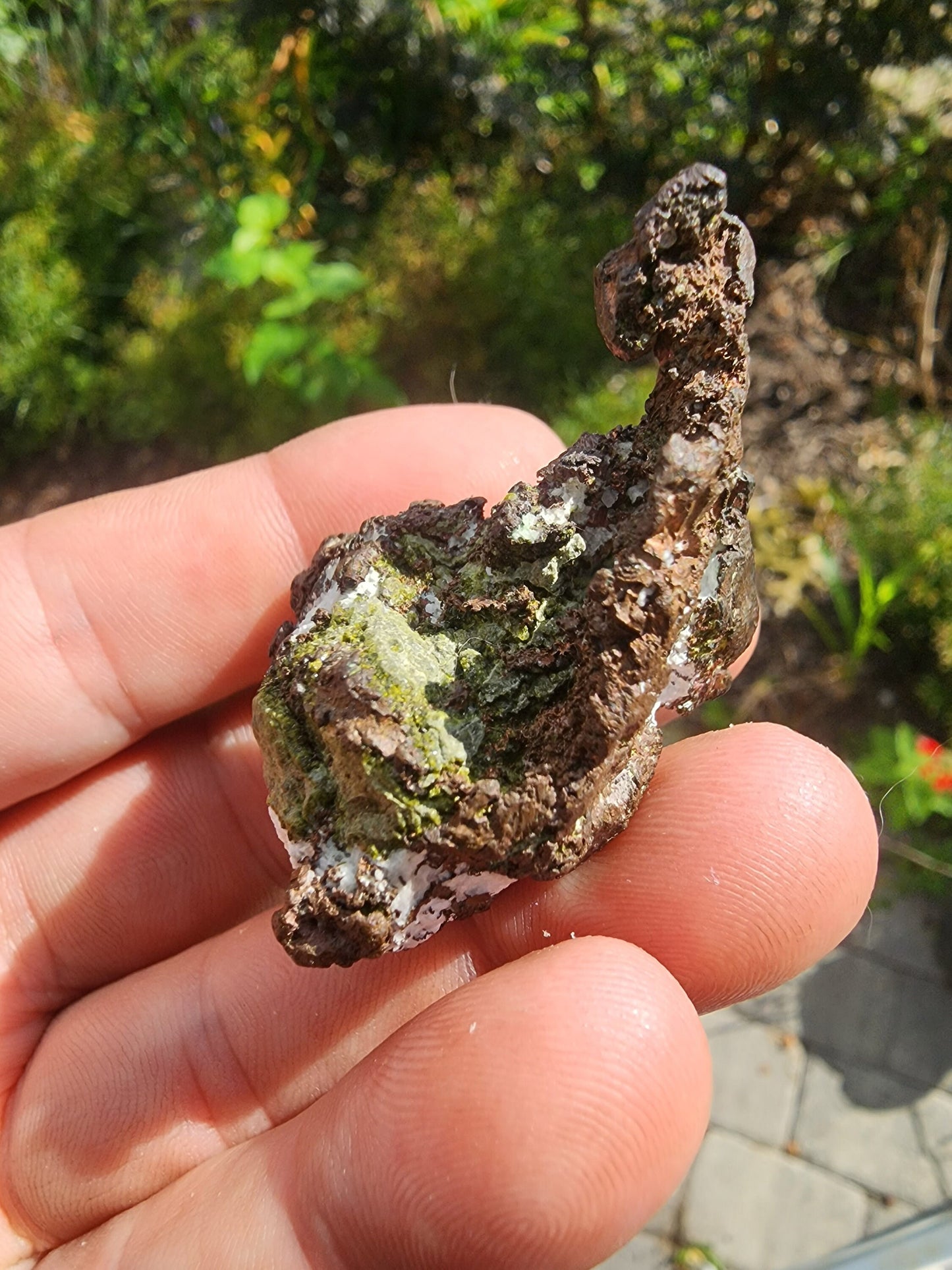 Native Copper from Kearsarge mine, Michigan