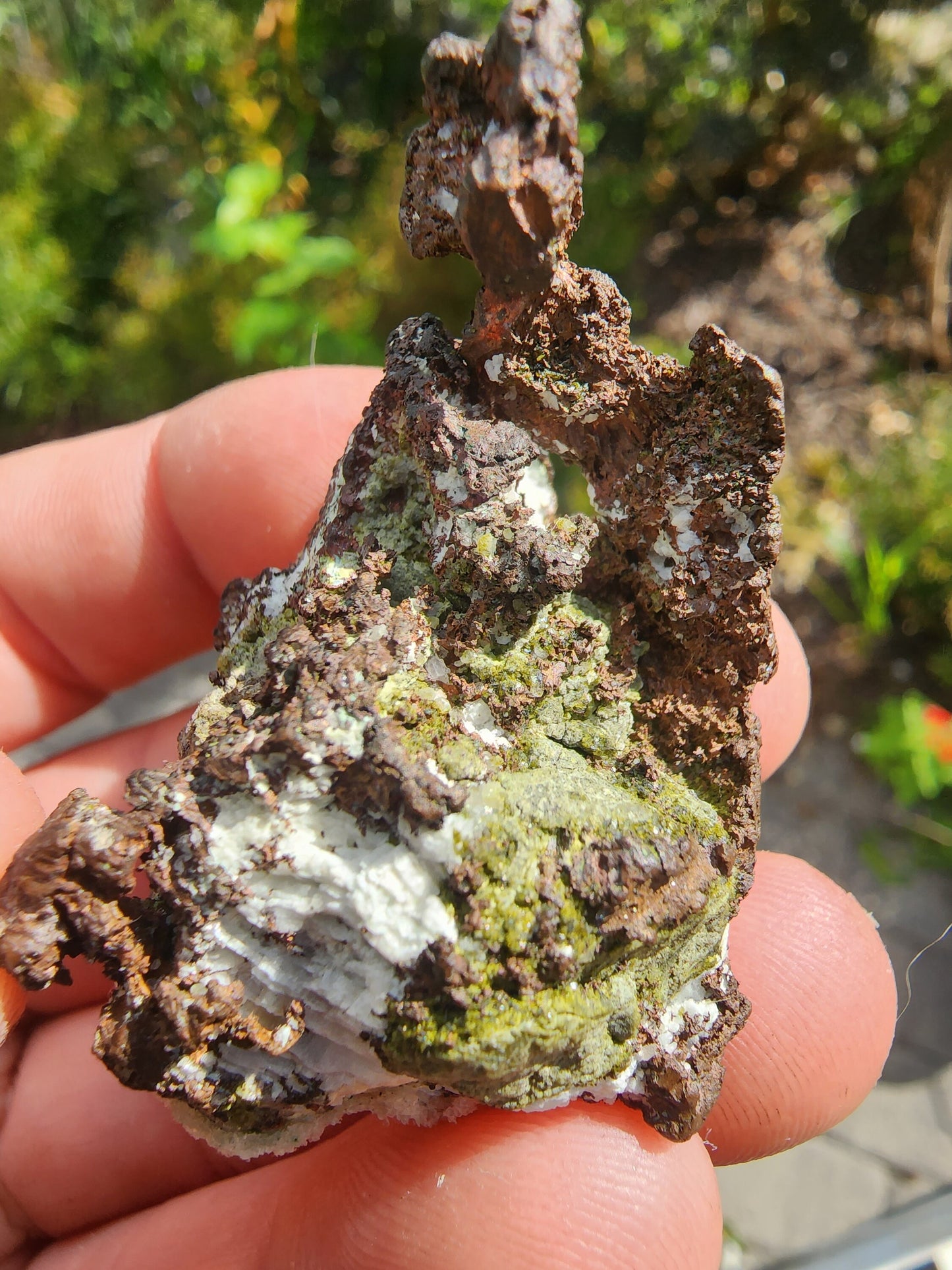 Native Copper from Kearsarge mine, Michigan