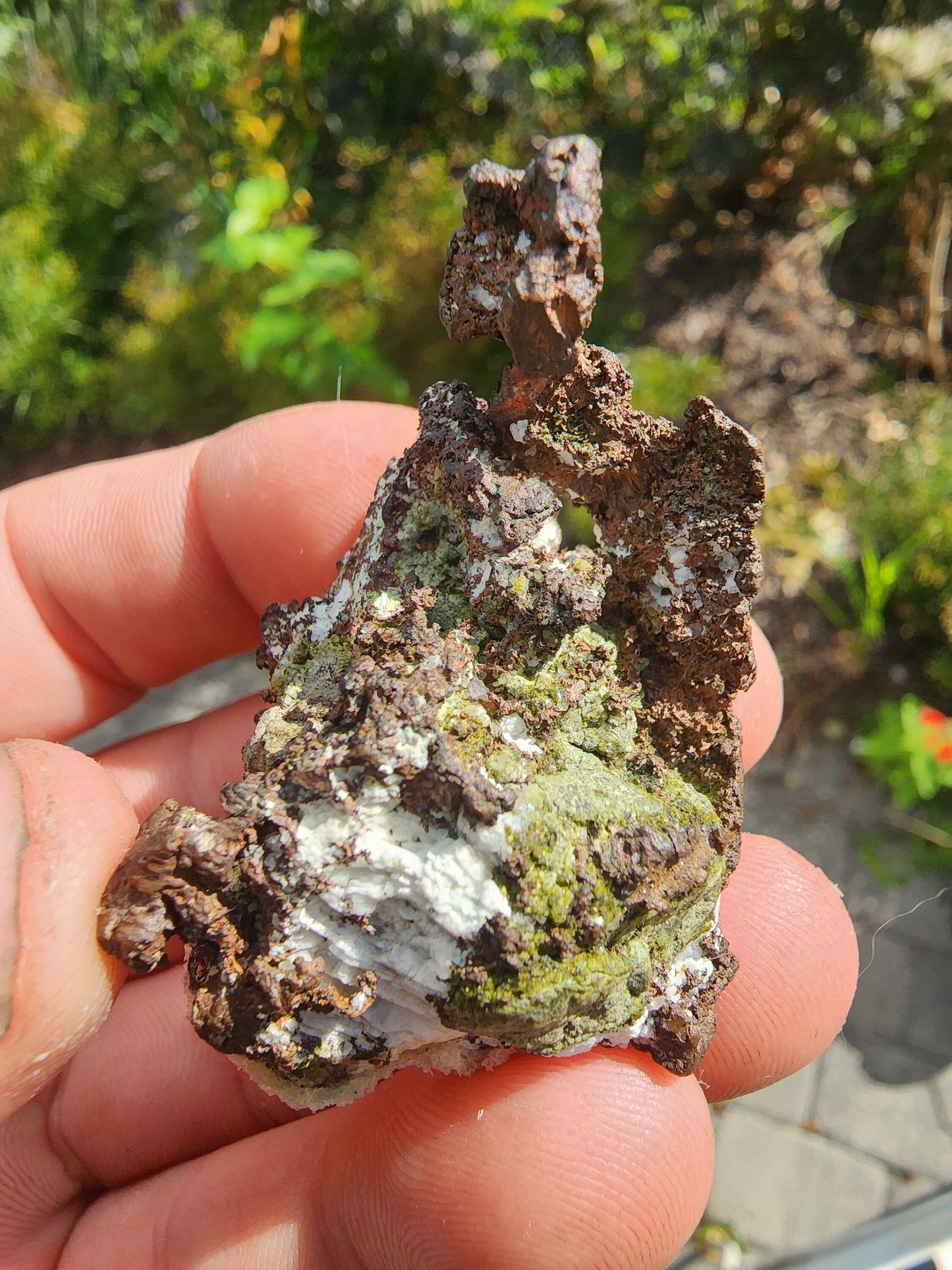 Native Copper from Kearsarge mine, Michigan