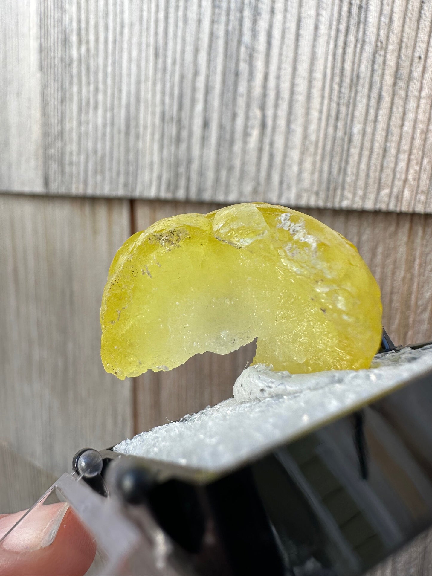 Gem Yellow Brucite Specimen from Pakistan