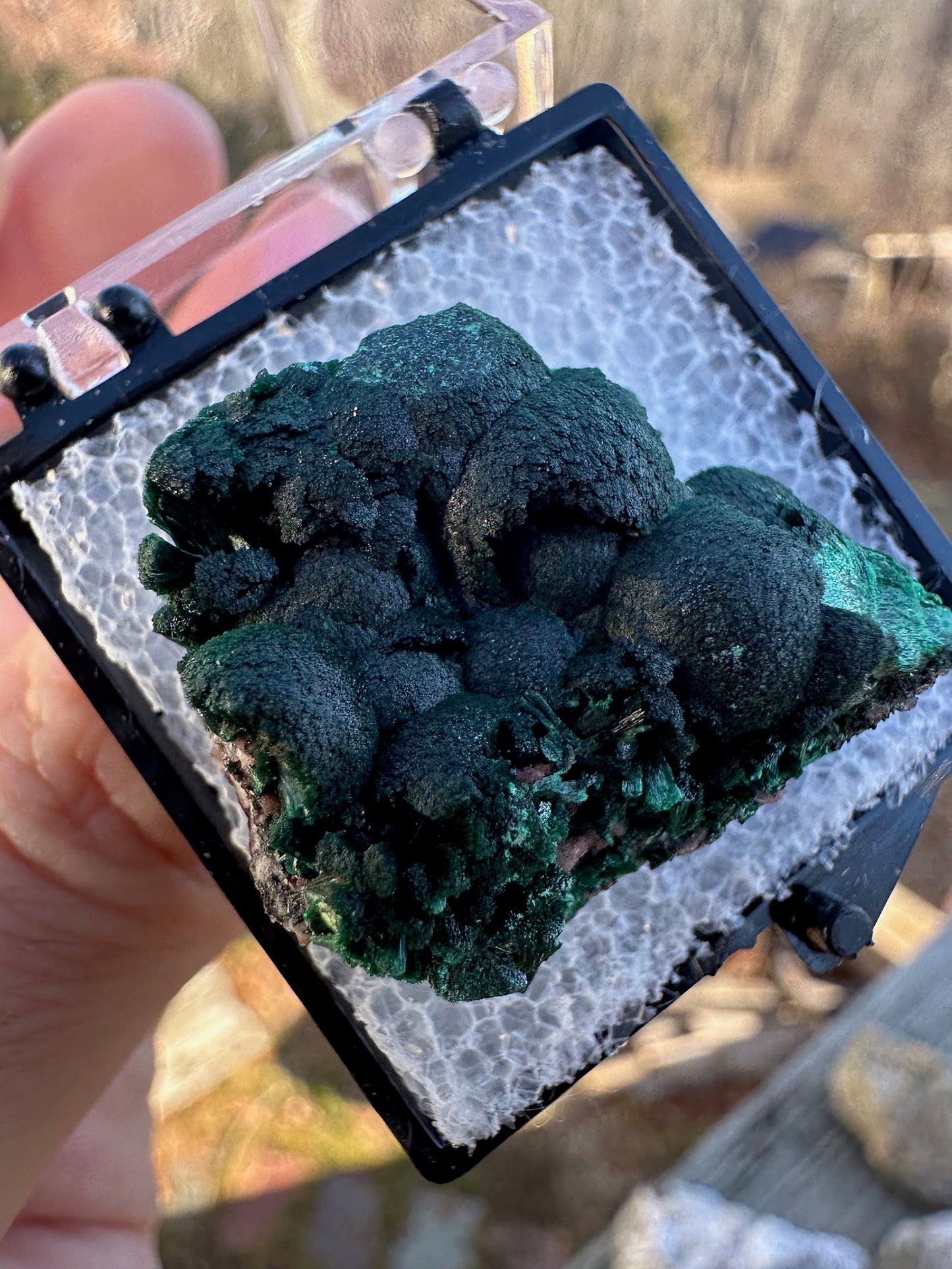 Malachite from Tsumeb Mine Namibia
