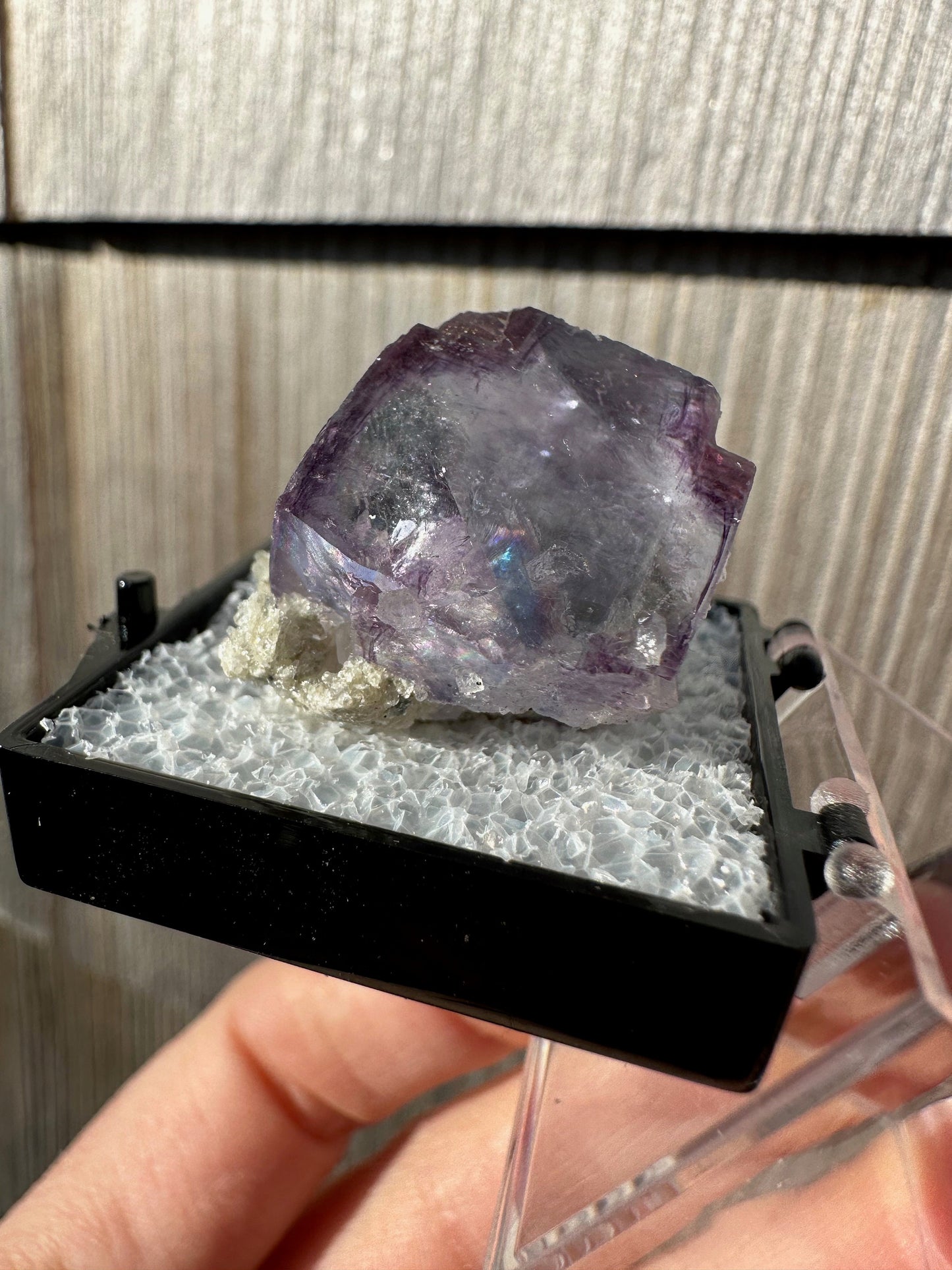 YGX Fluorite with Quartz Inclusions from China