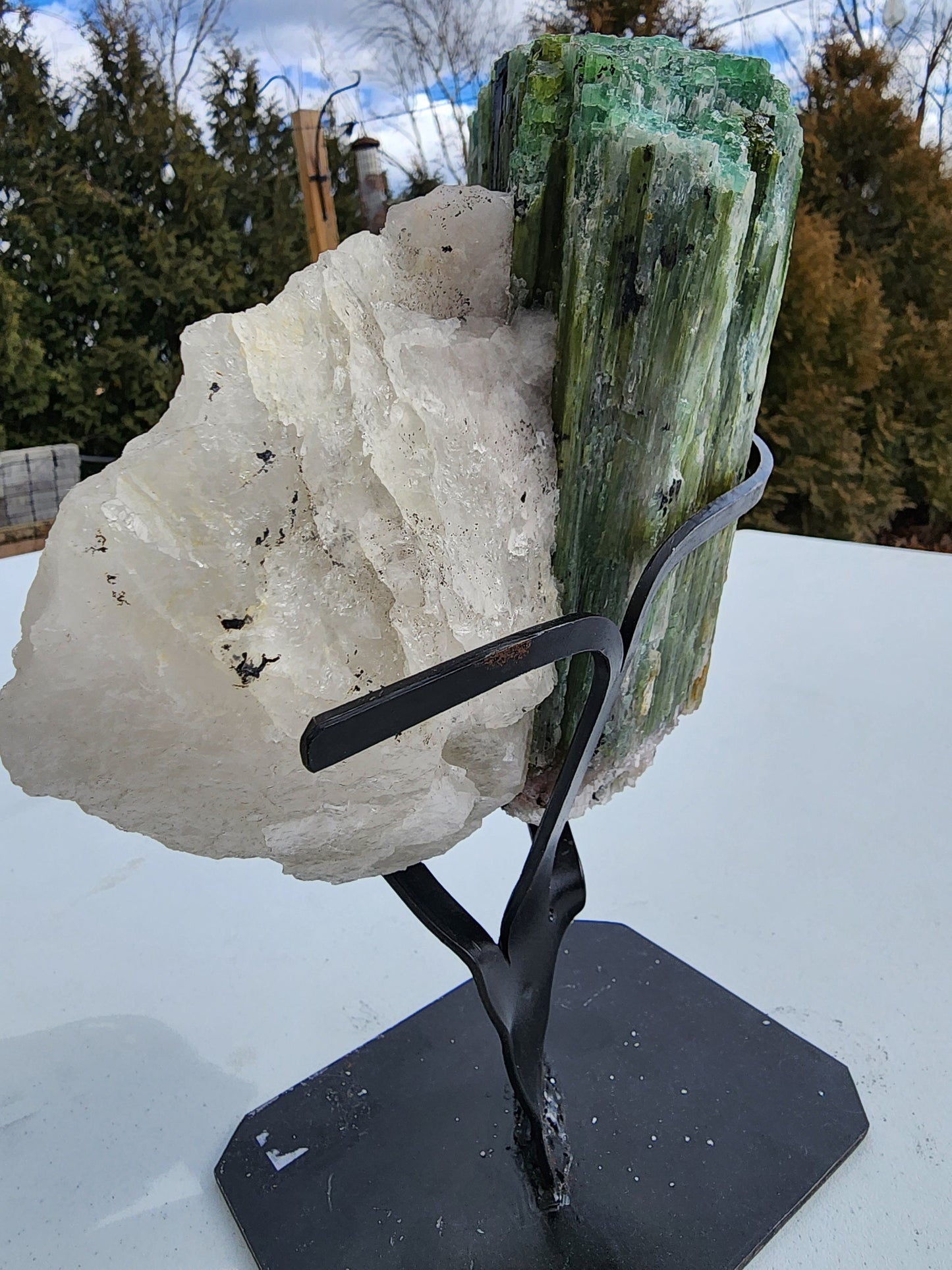 Large Tourmaline Crystal from Minas Gerais, Brazil