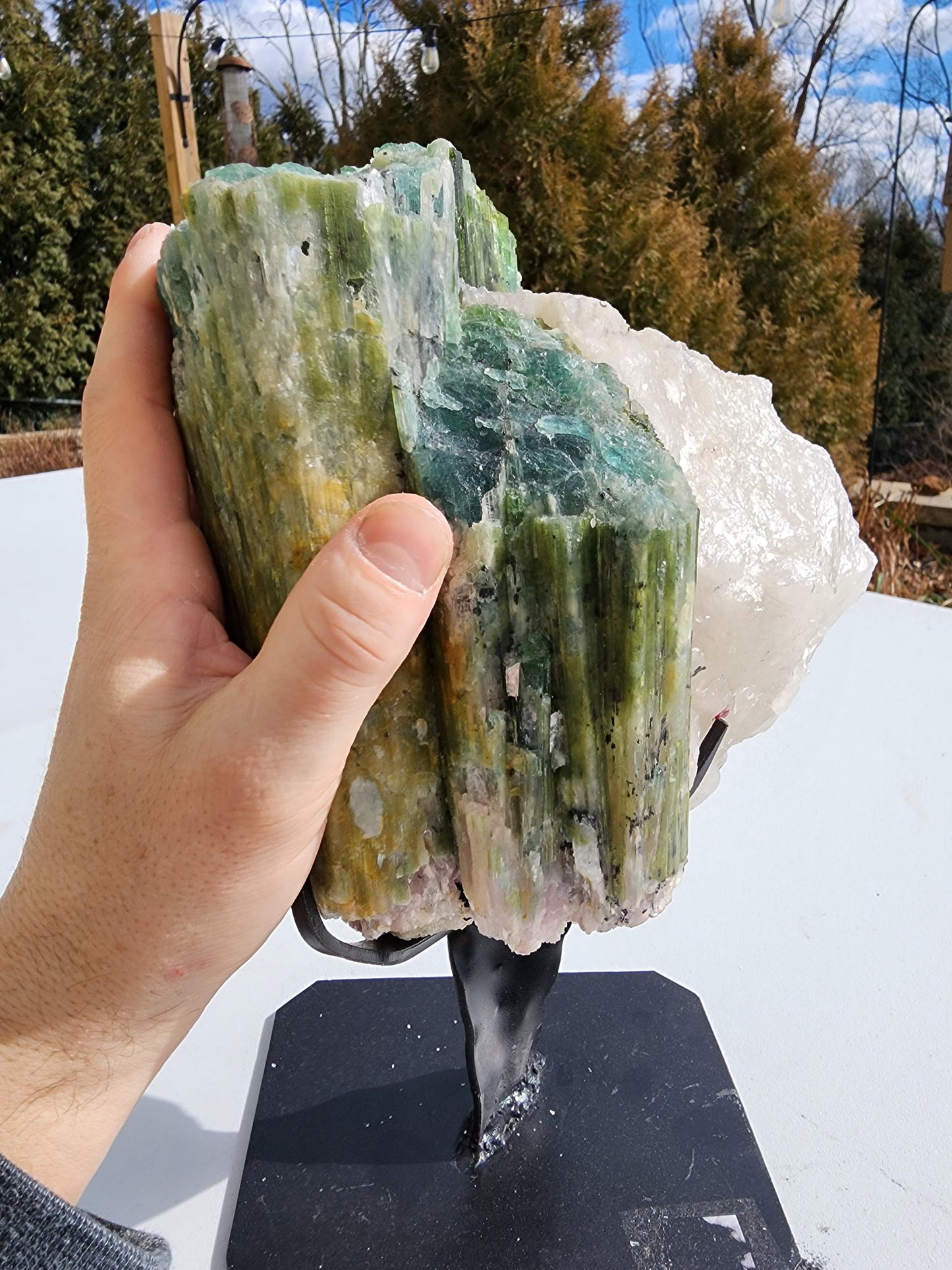 Large Tourmaline Crystal from Minas Gerais, Brazil