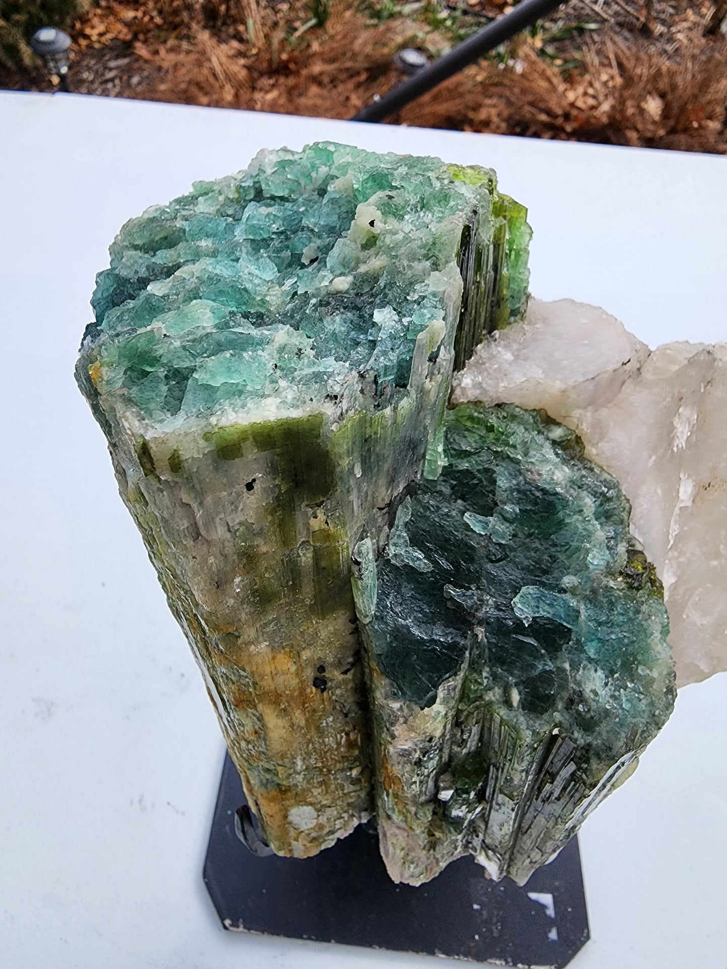 Large Tourmaline Crystal from Minas Gerais, Brazil