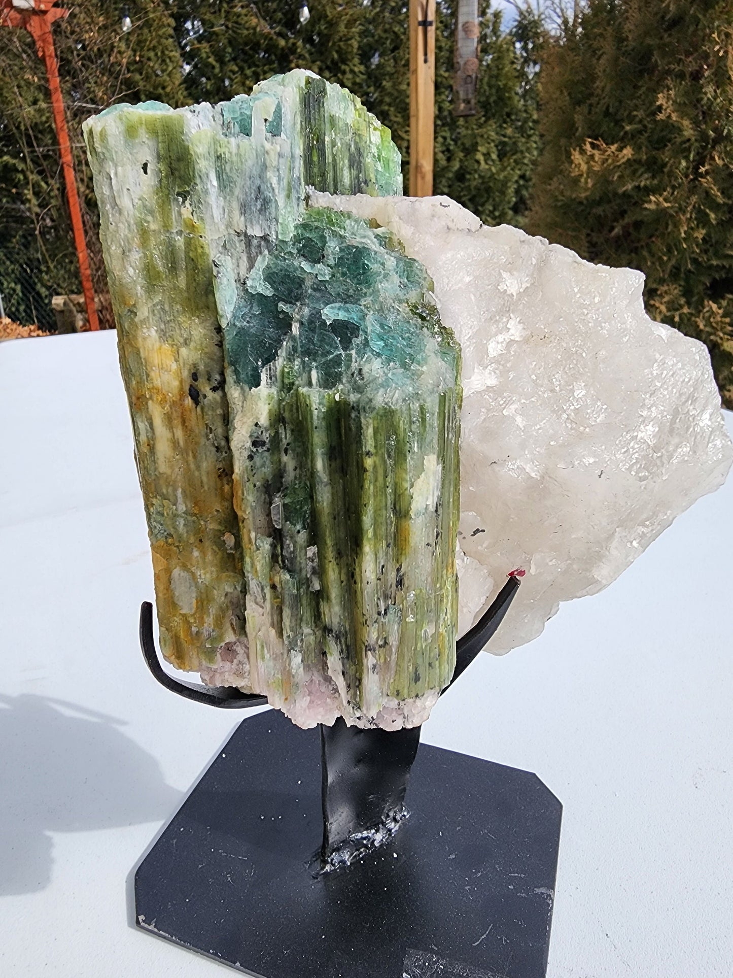 Large Tourmaline Crystal from Minas Gerais, Brazil