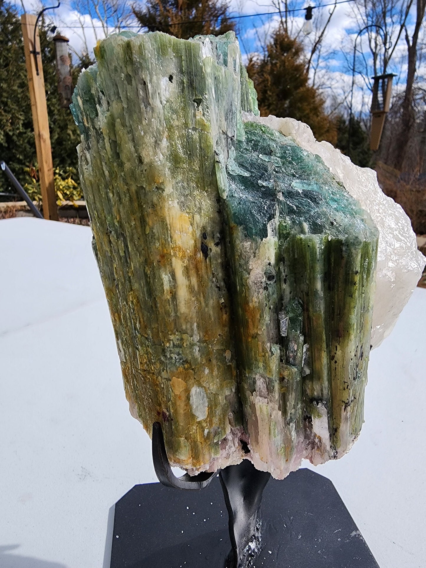 Large Tourmaline Crystal from Minas Gerais, Brazil