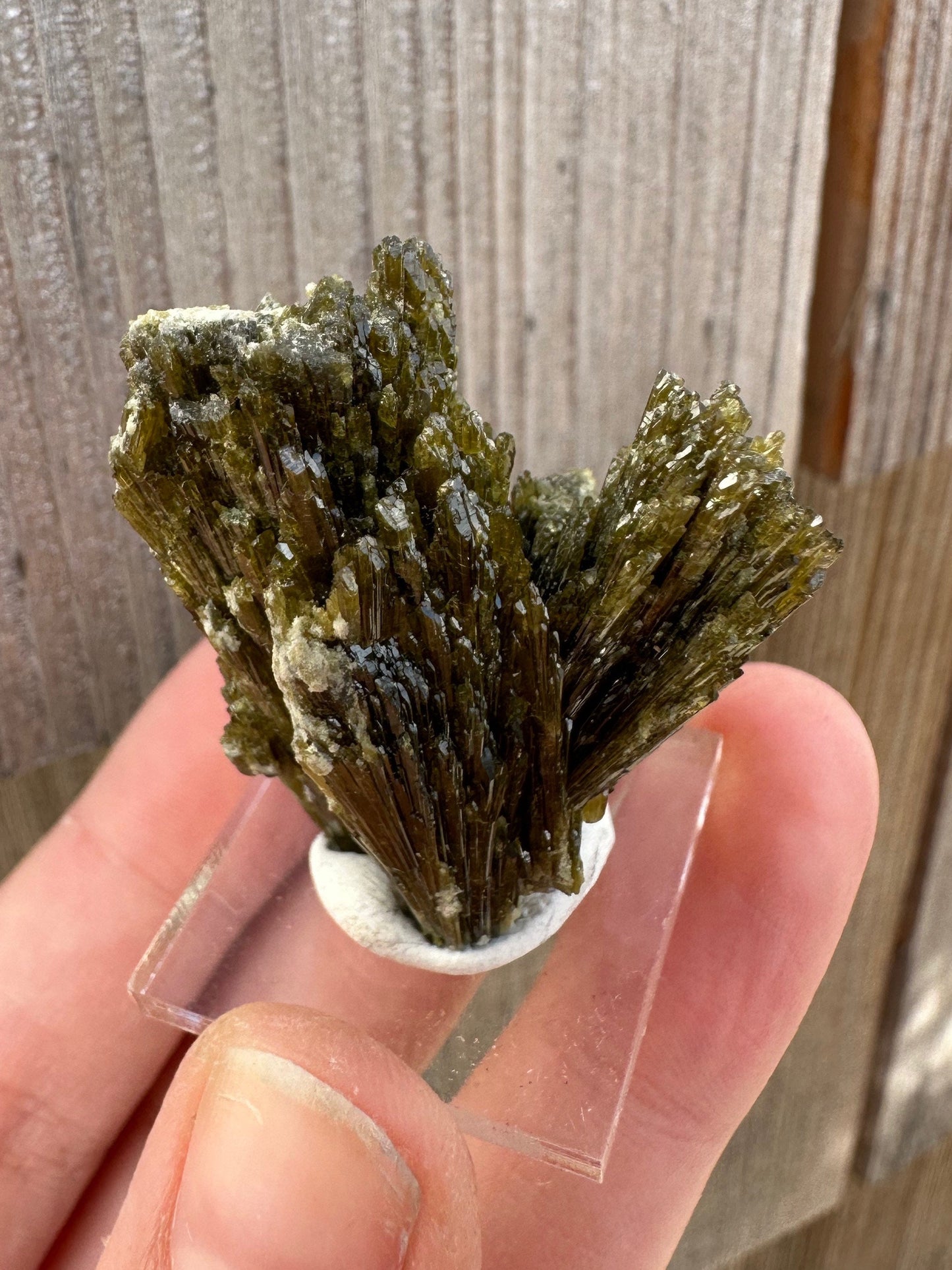 Epidote Crystal Cluster from France