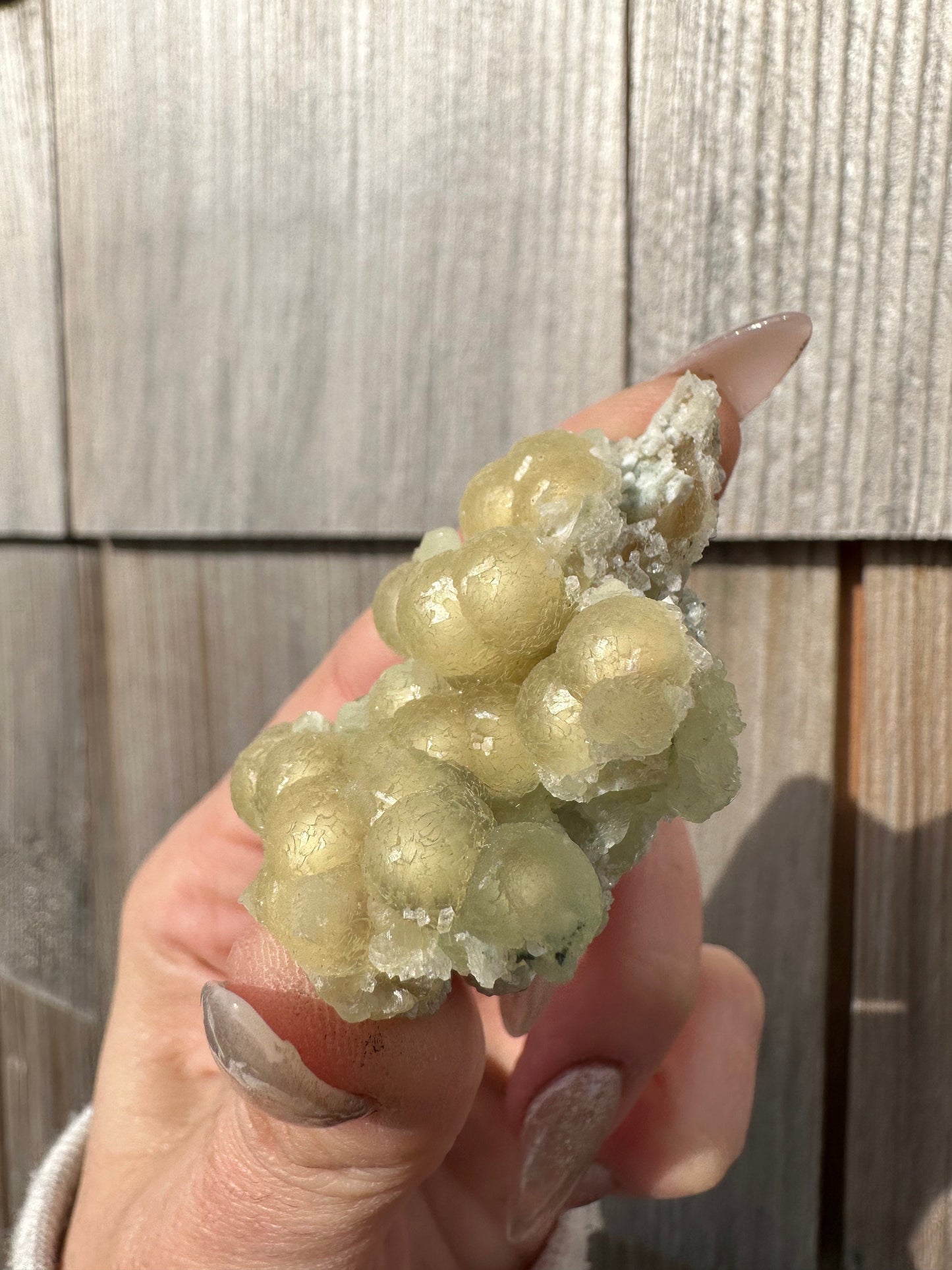 Prehnite from O&G Quarry Connecticut USA