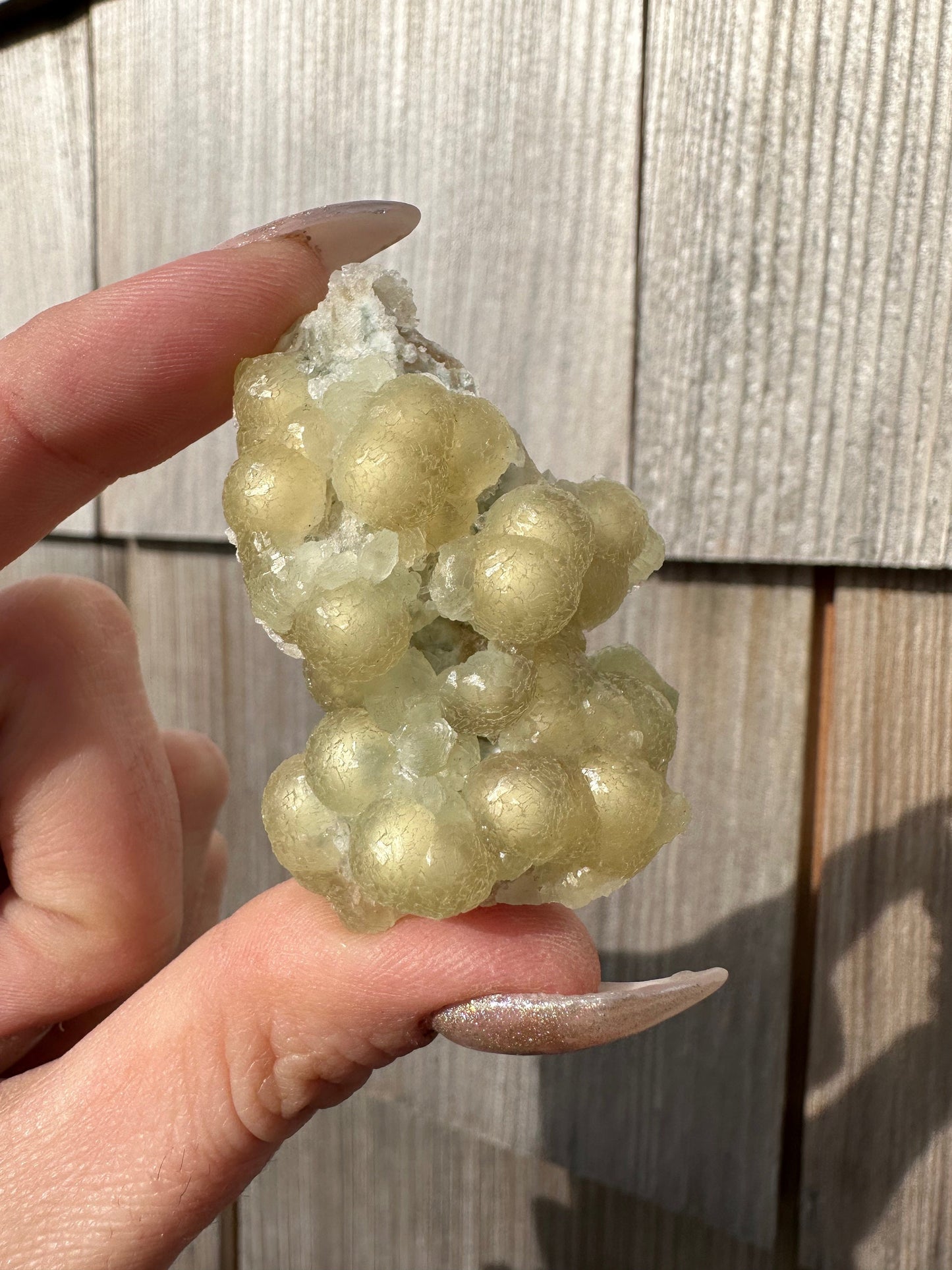 Prehnite from O&G Quarry Connecticut USA