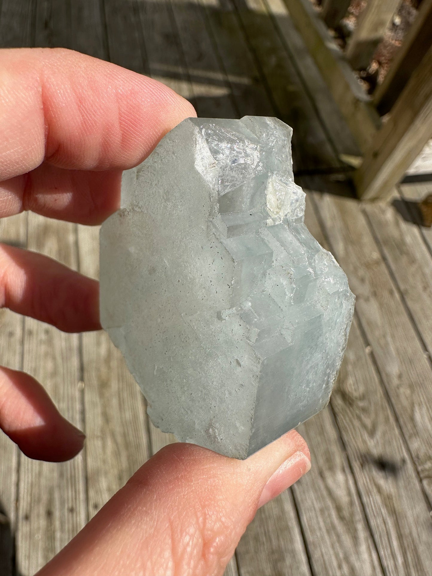 Large Complete Aquamarine Crystal from Nagar Valley Pakistan