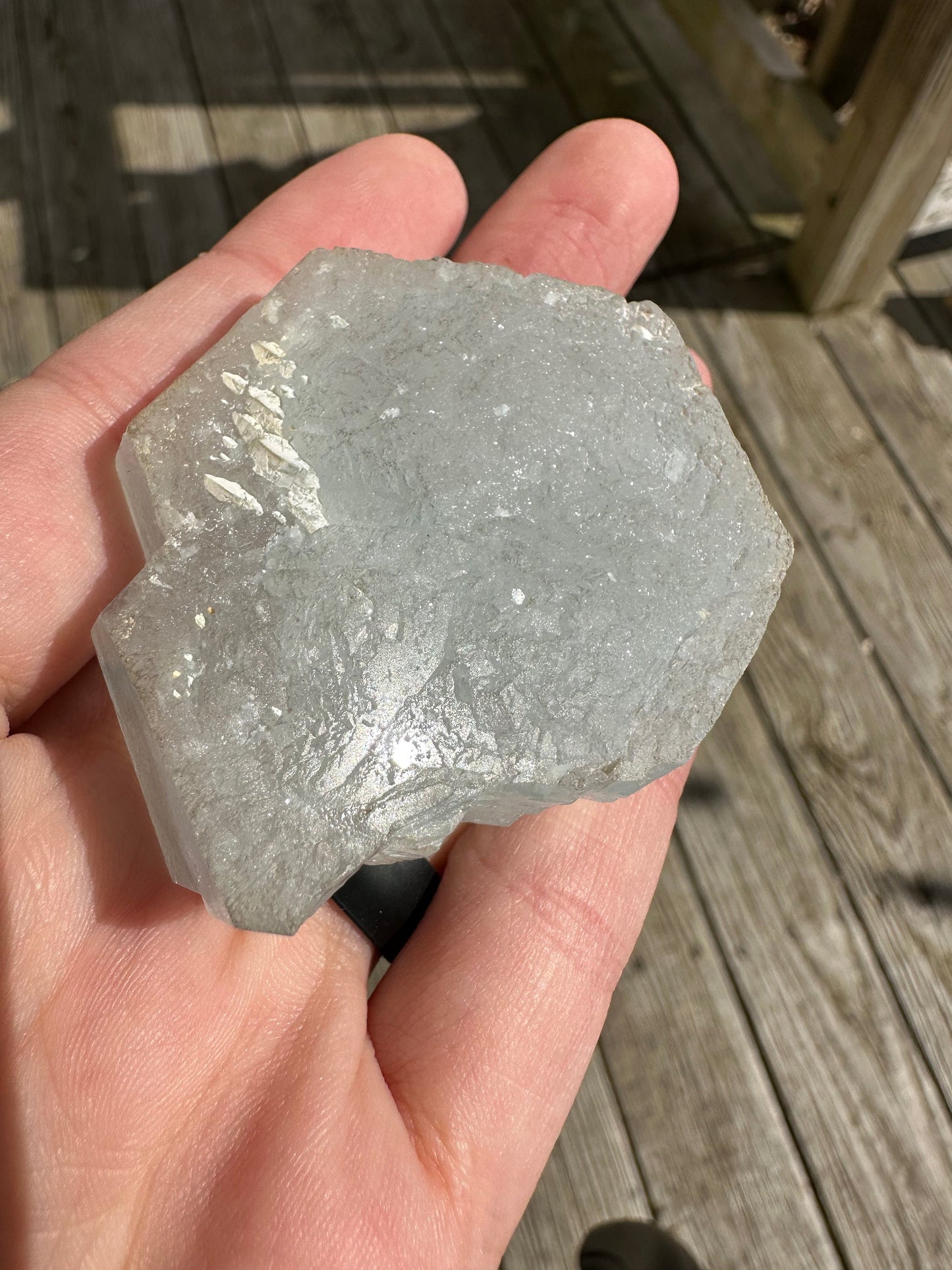 Large Complete Aquamarine Crystal from Nagar Valley Pakistan