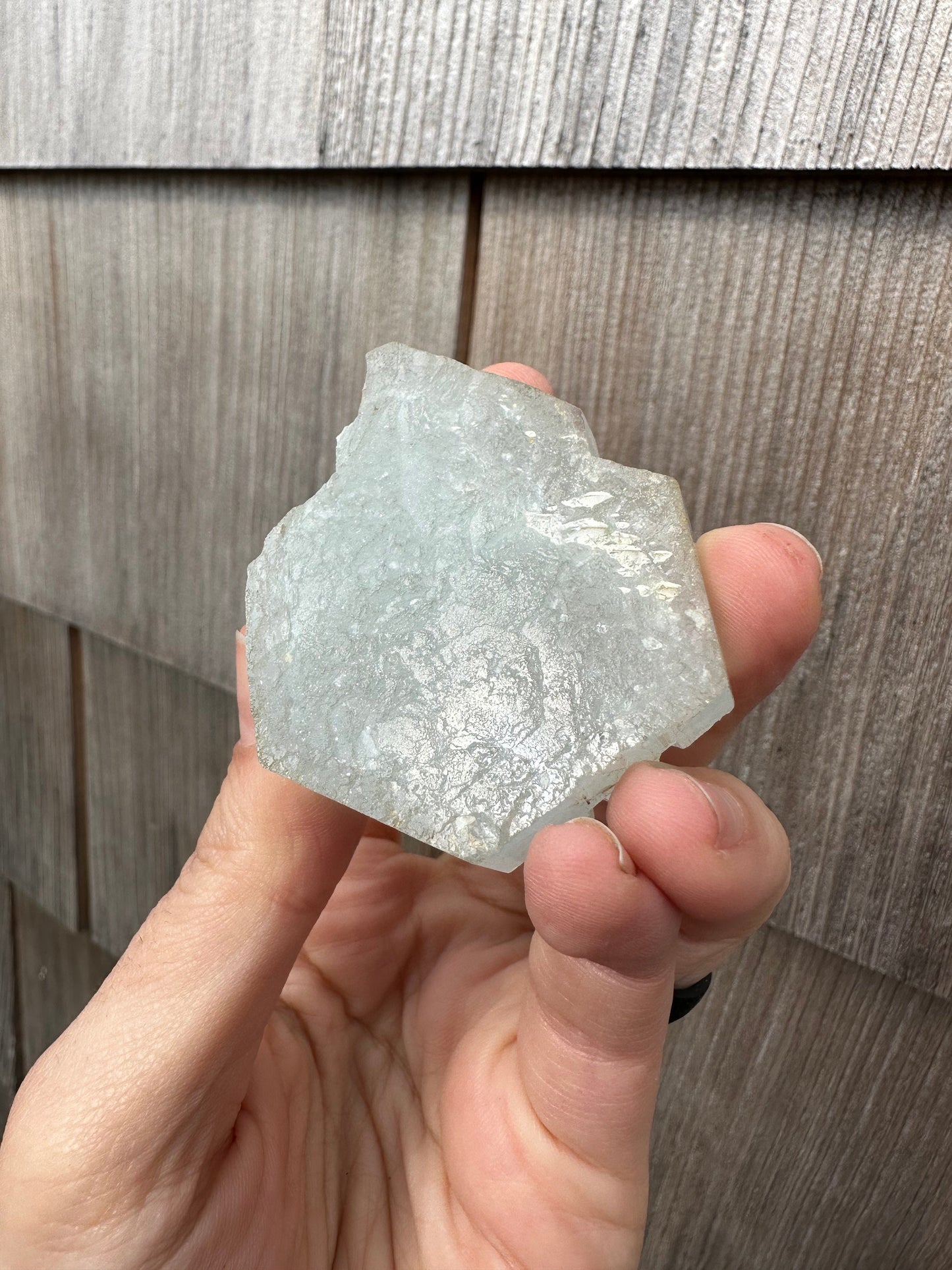 Large Complete Aquamarine Crystal from Nagar Valley Pakistan
