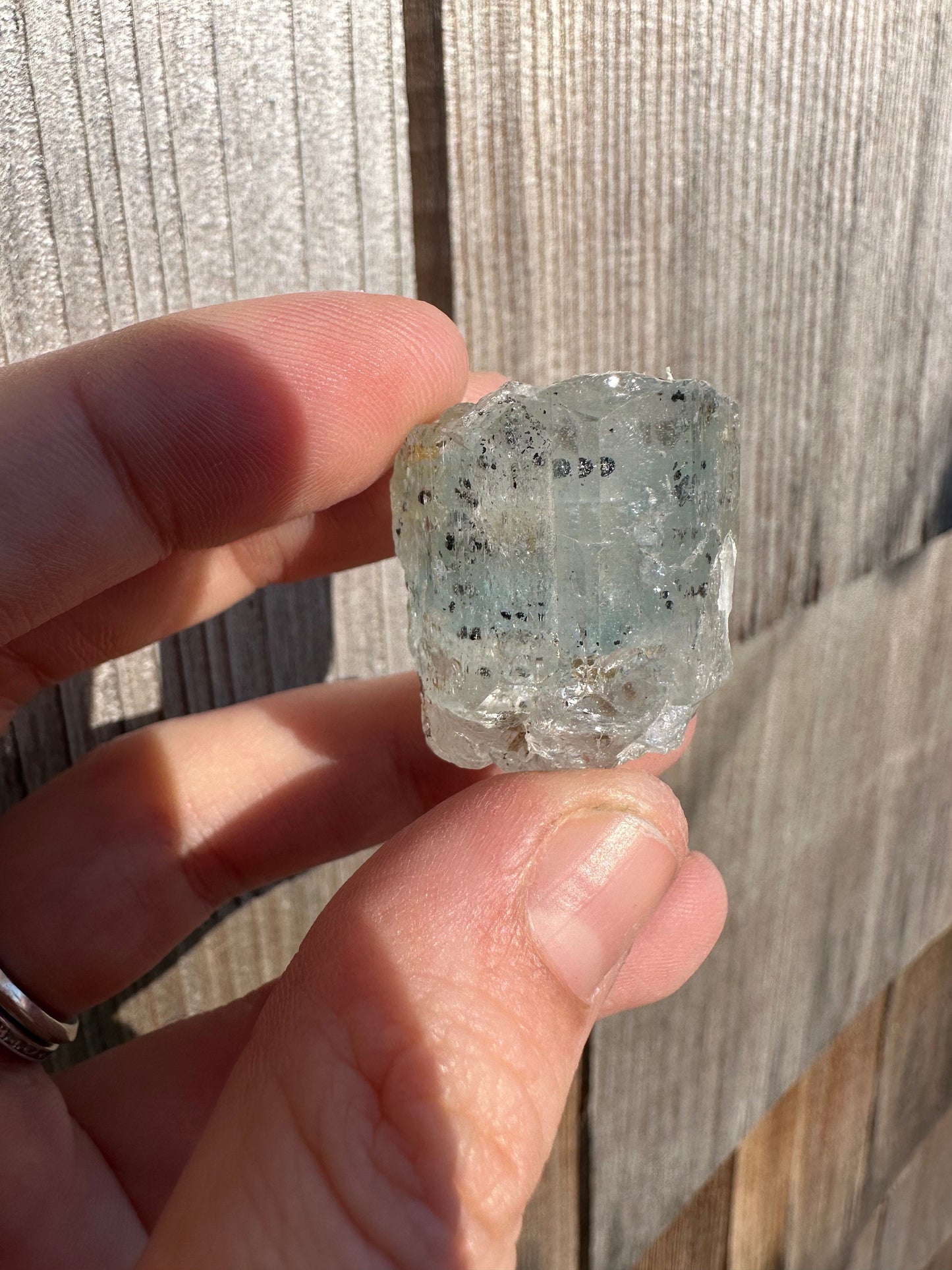 Blue Topaz Crystal from Brazil